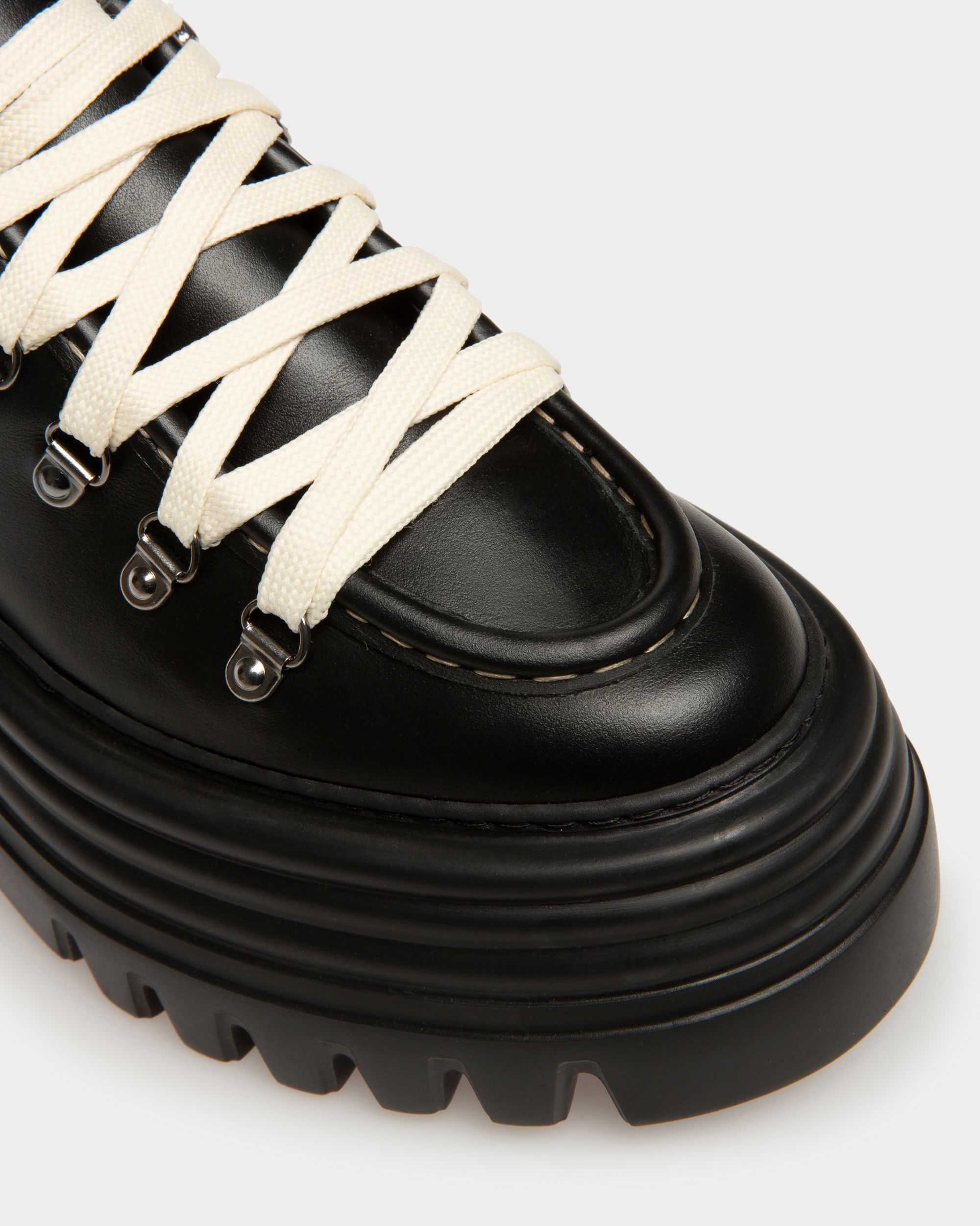 Glody Derby-Schuh Aus Schwarzem Leder - Damen - Bally - 05