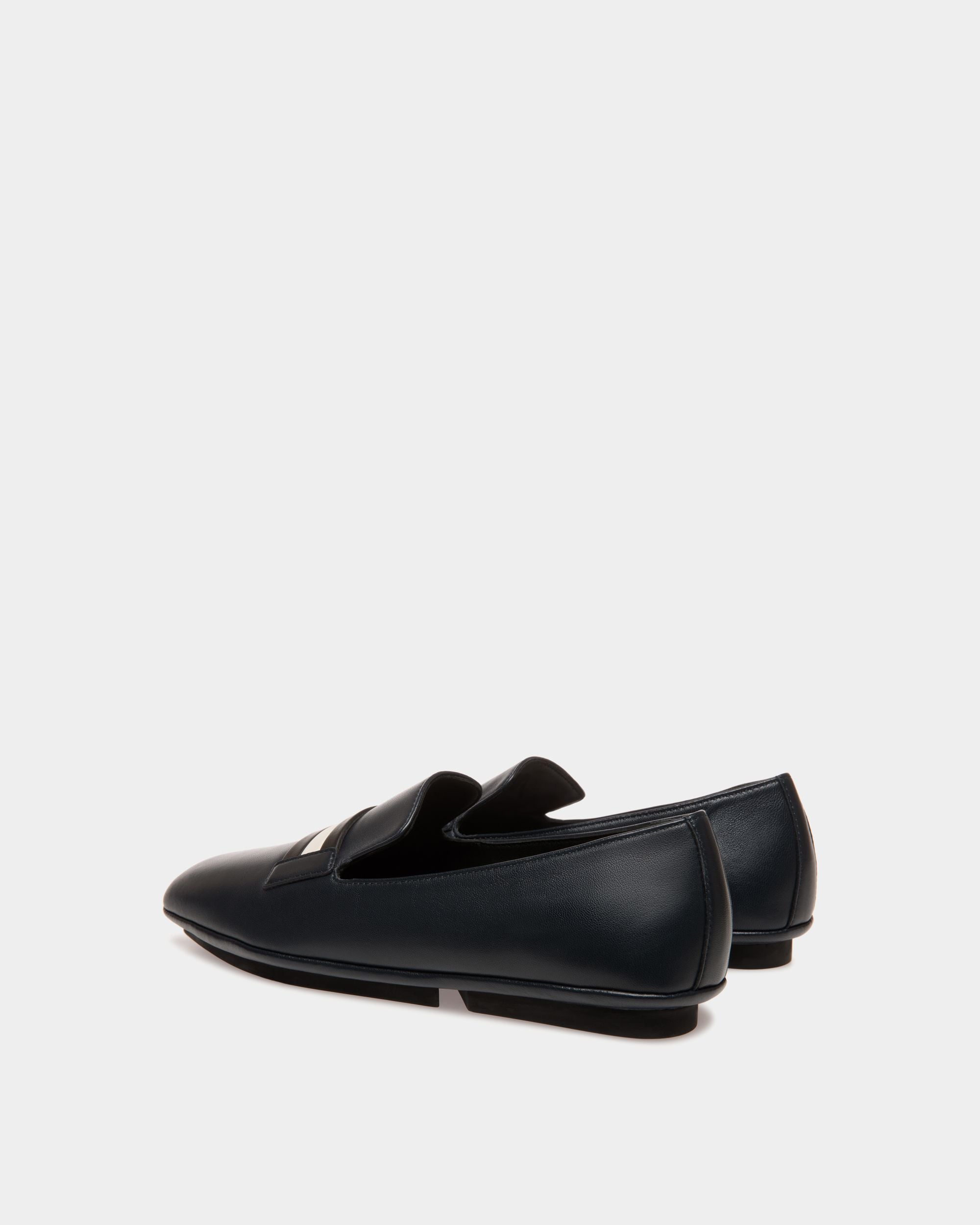 Slipper In Blue Lamb - Women's - Bally - 03