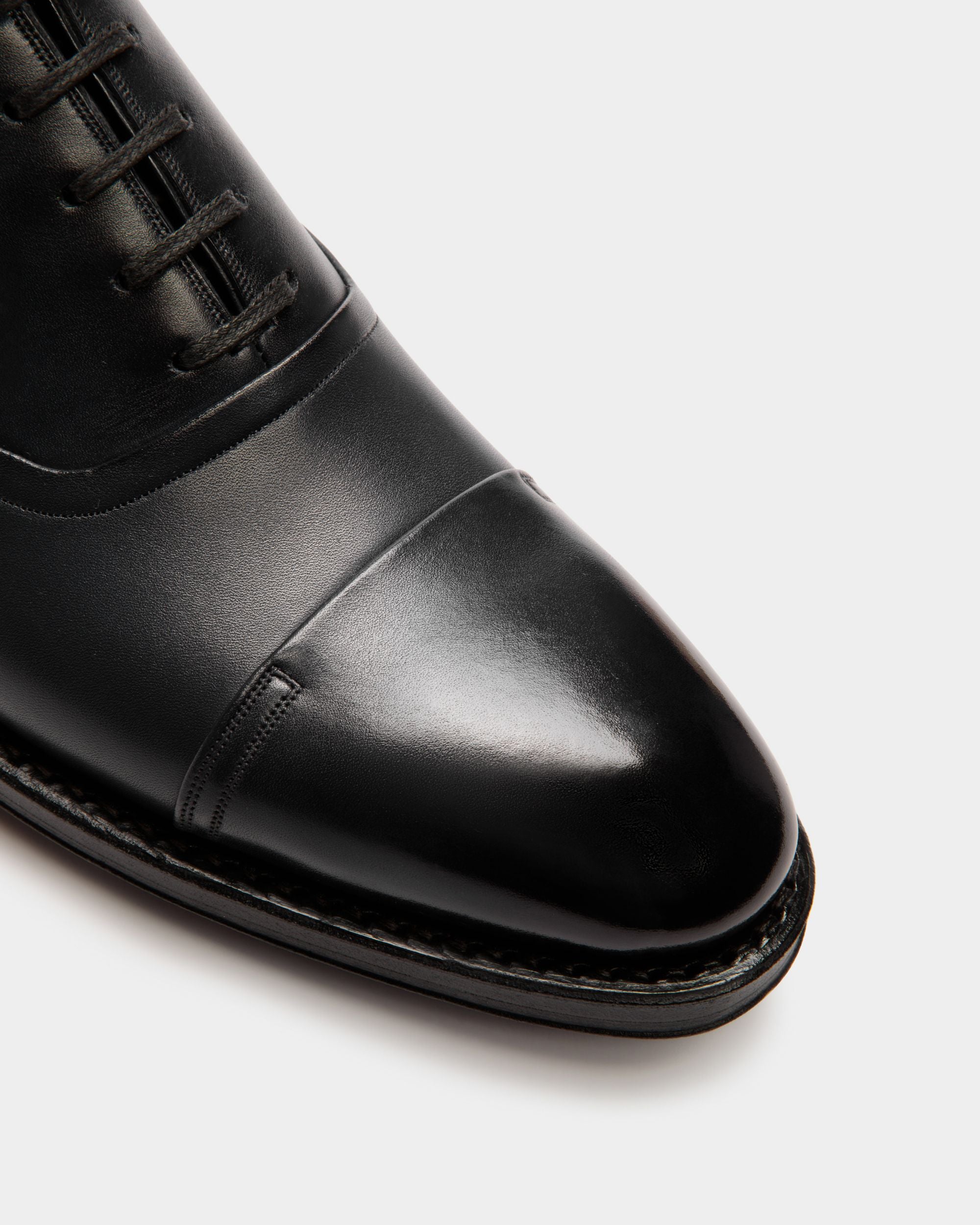 Scribe Un Oxford-Schuh Aus Leder In Schwarz - Damen - Bally - 05