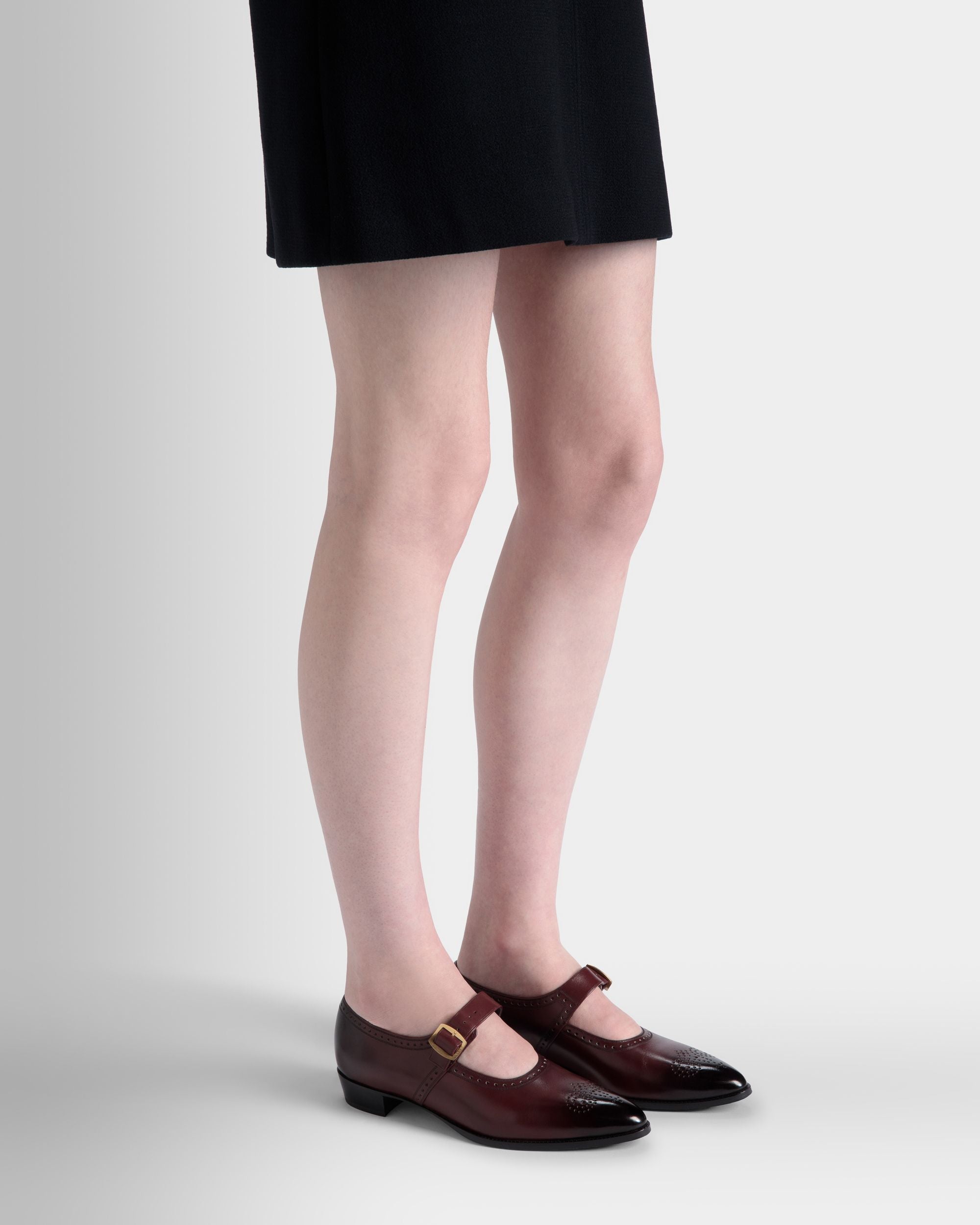 Glendale Mary-Jane In Andorra Leather - Women's - Bally - 02