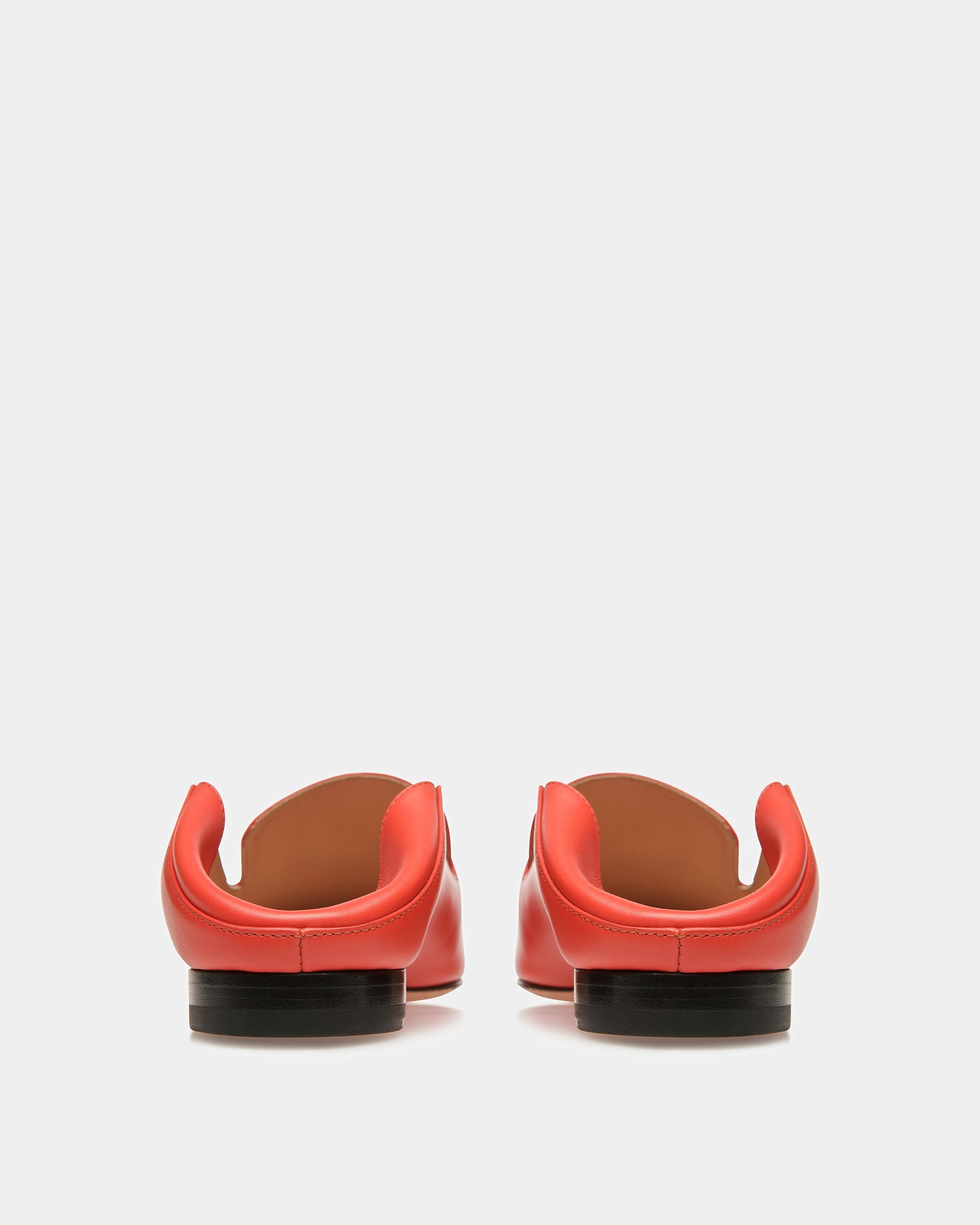 Ellah Lederslipper In Orange - Damen - Bally - 06