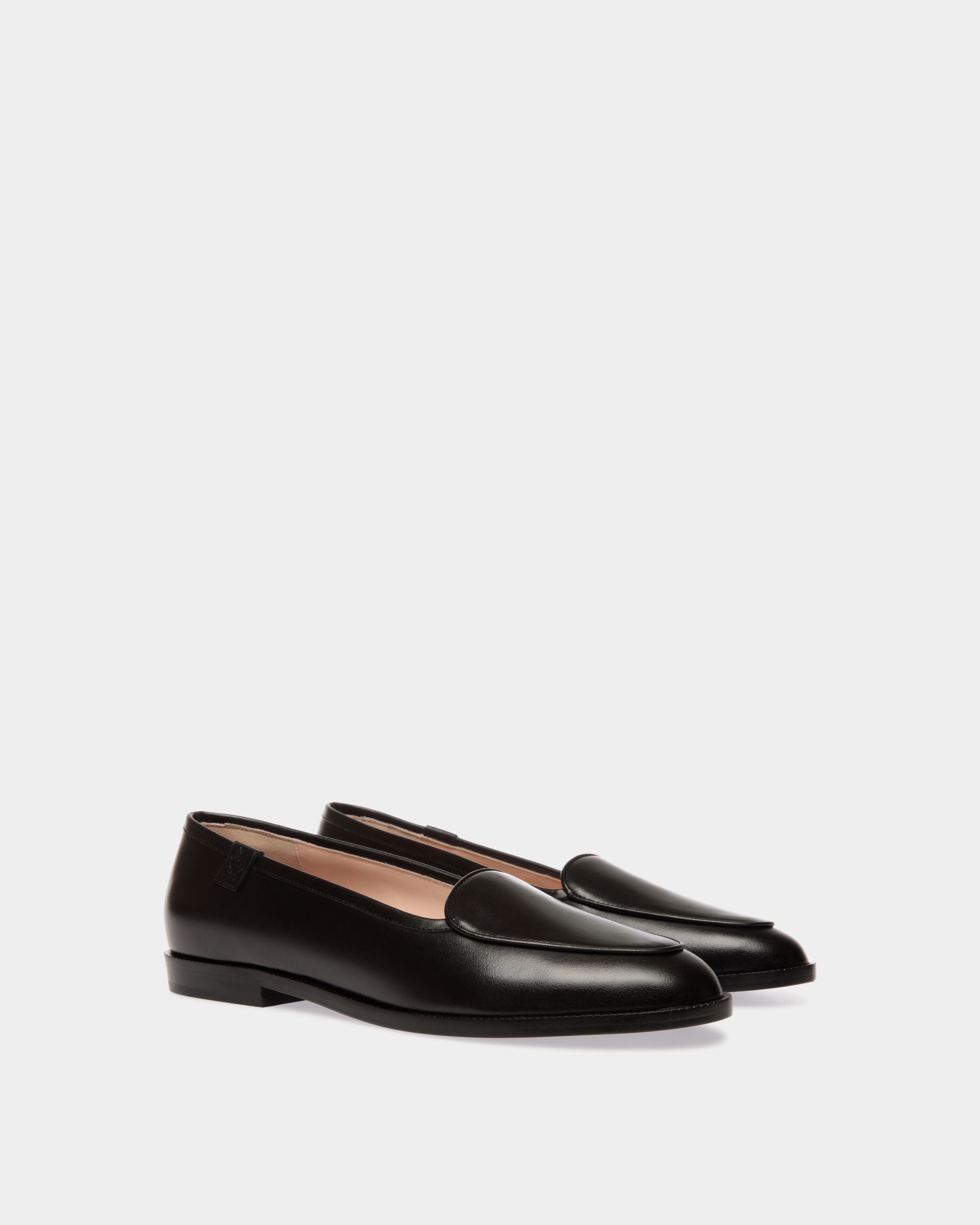 Scarpa Bassa Elite In Pelle Nera - Donna - Bally - 03