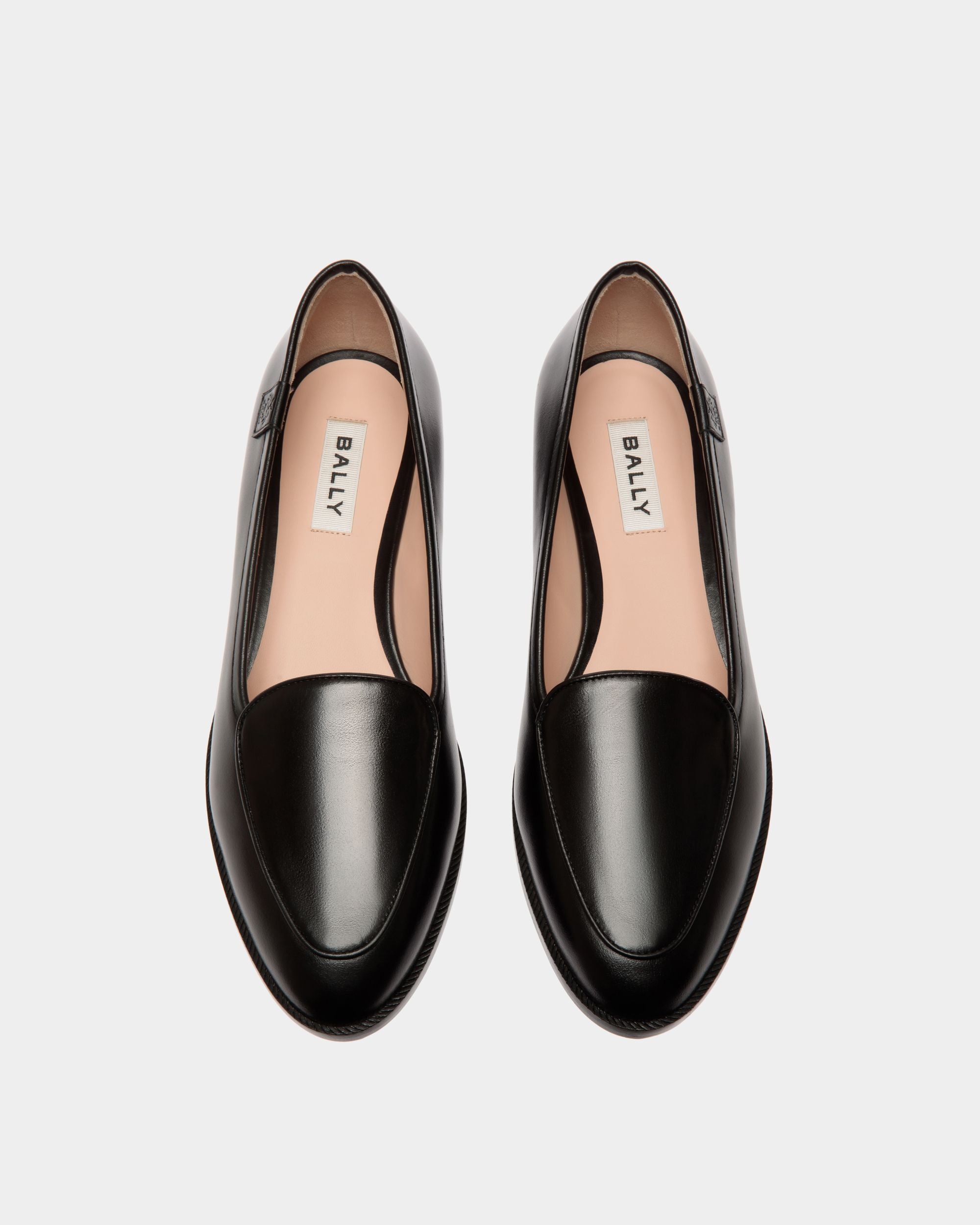 Scarpa Bassa Elite In Pelle Nera - Donna - Bally - 05