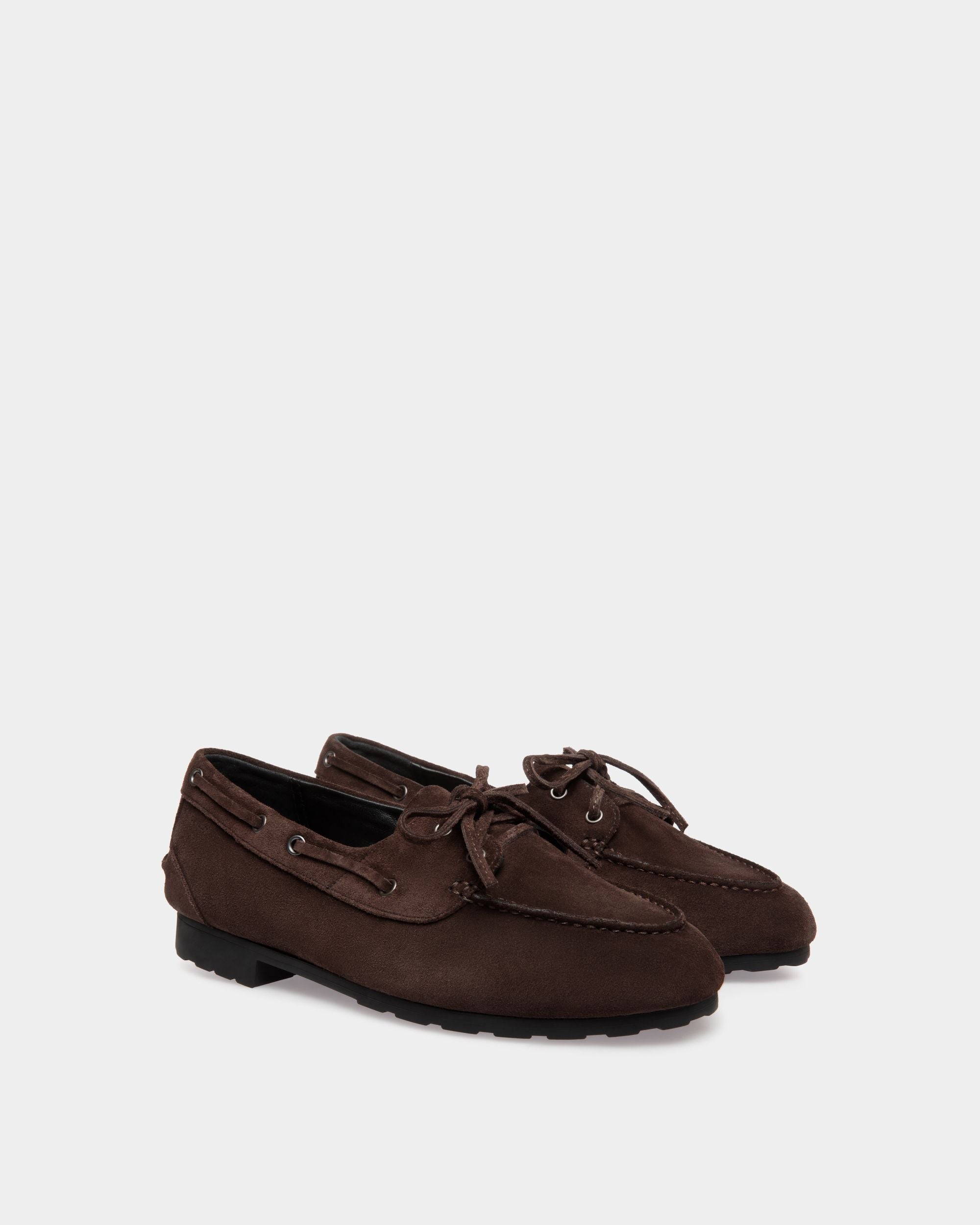 Plume Moccassin In Brown  Leather - Damen - Bally - 02