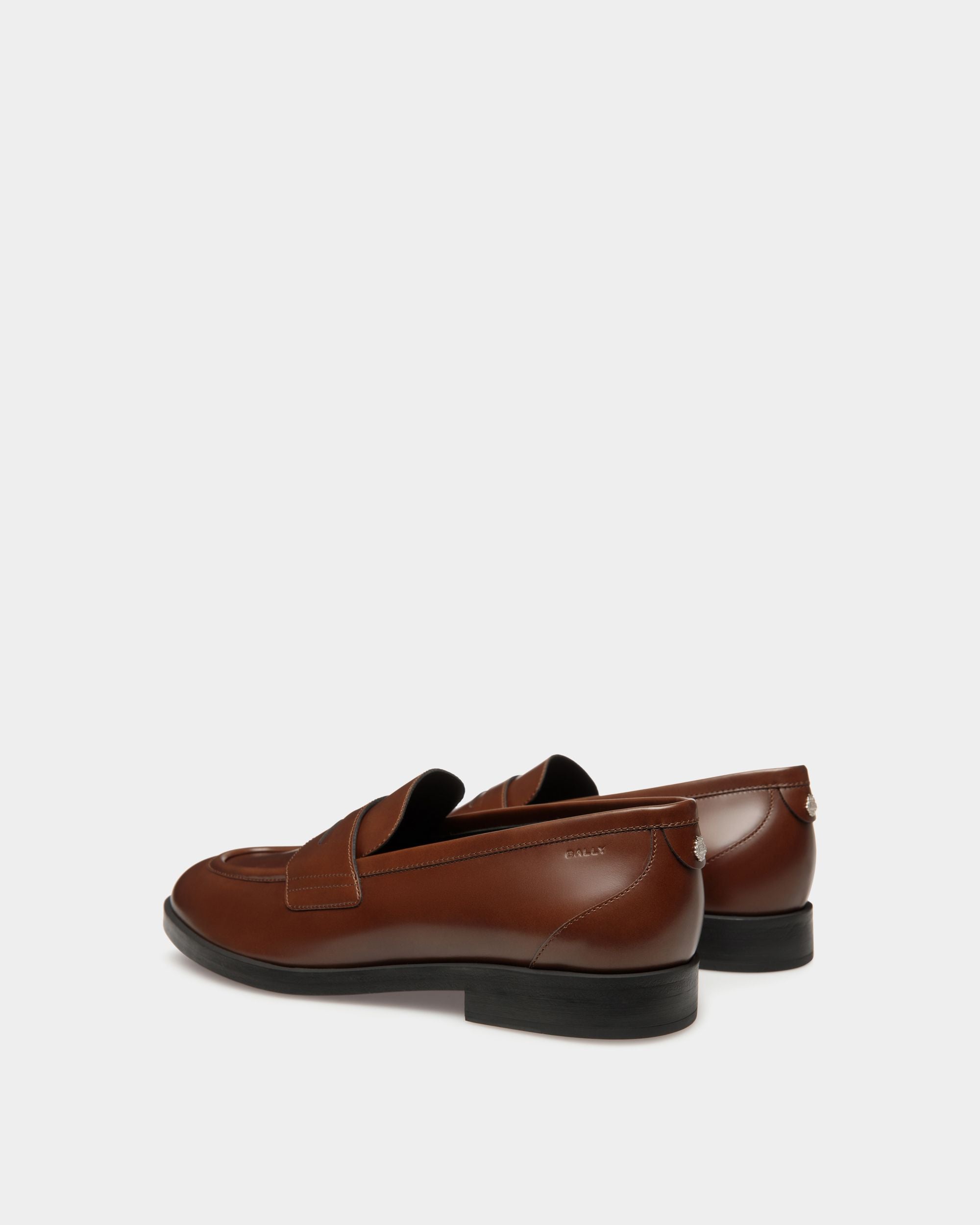 Egli Loafer Aus Braunem Leder - Damen - Bally - 03