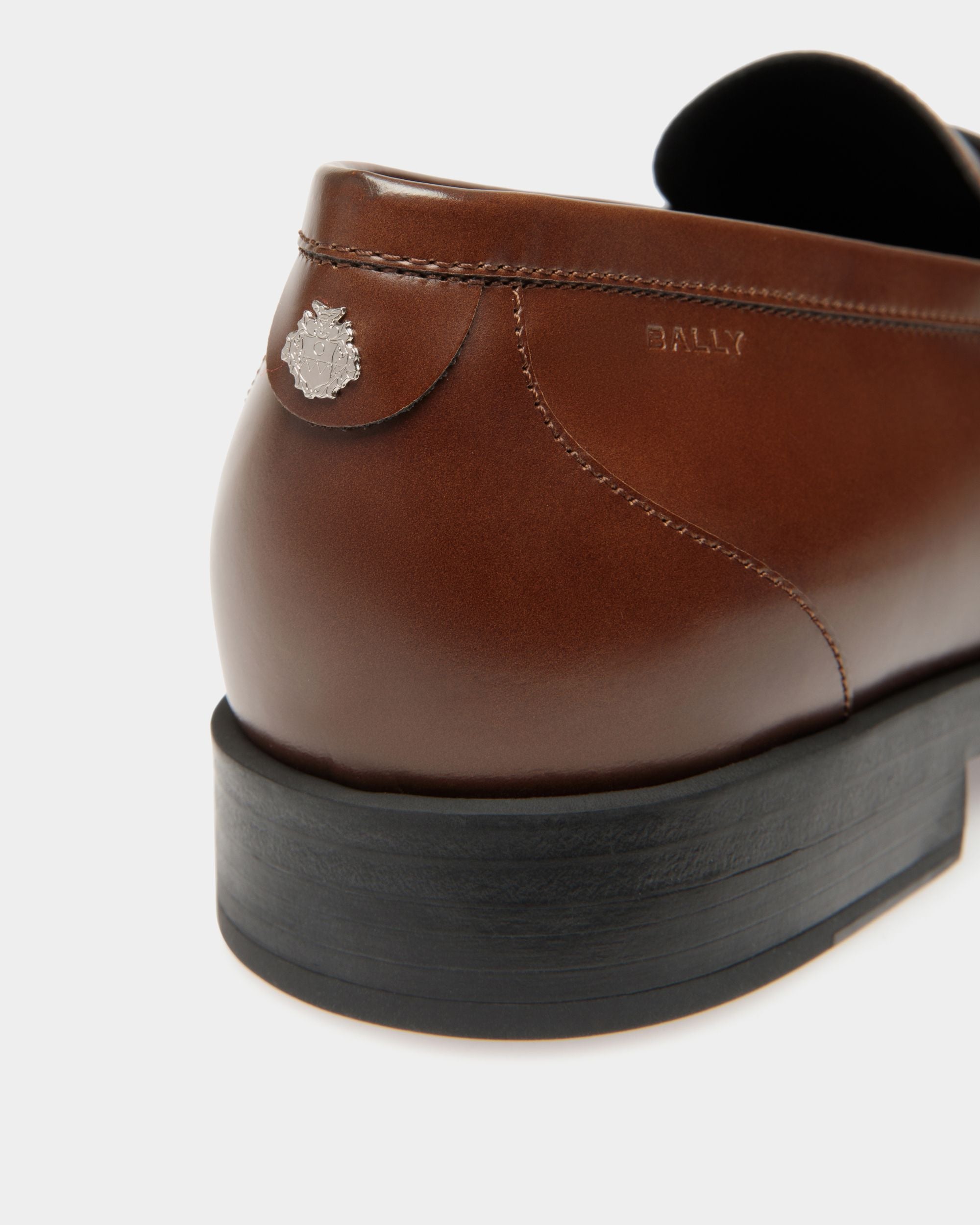 Egli Loafer Aus Braunem Leder - Damen - Bally - 04