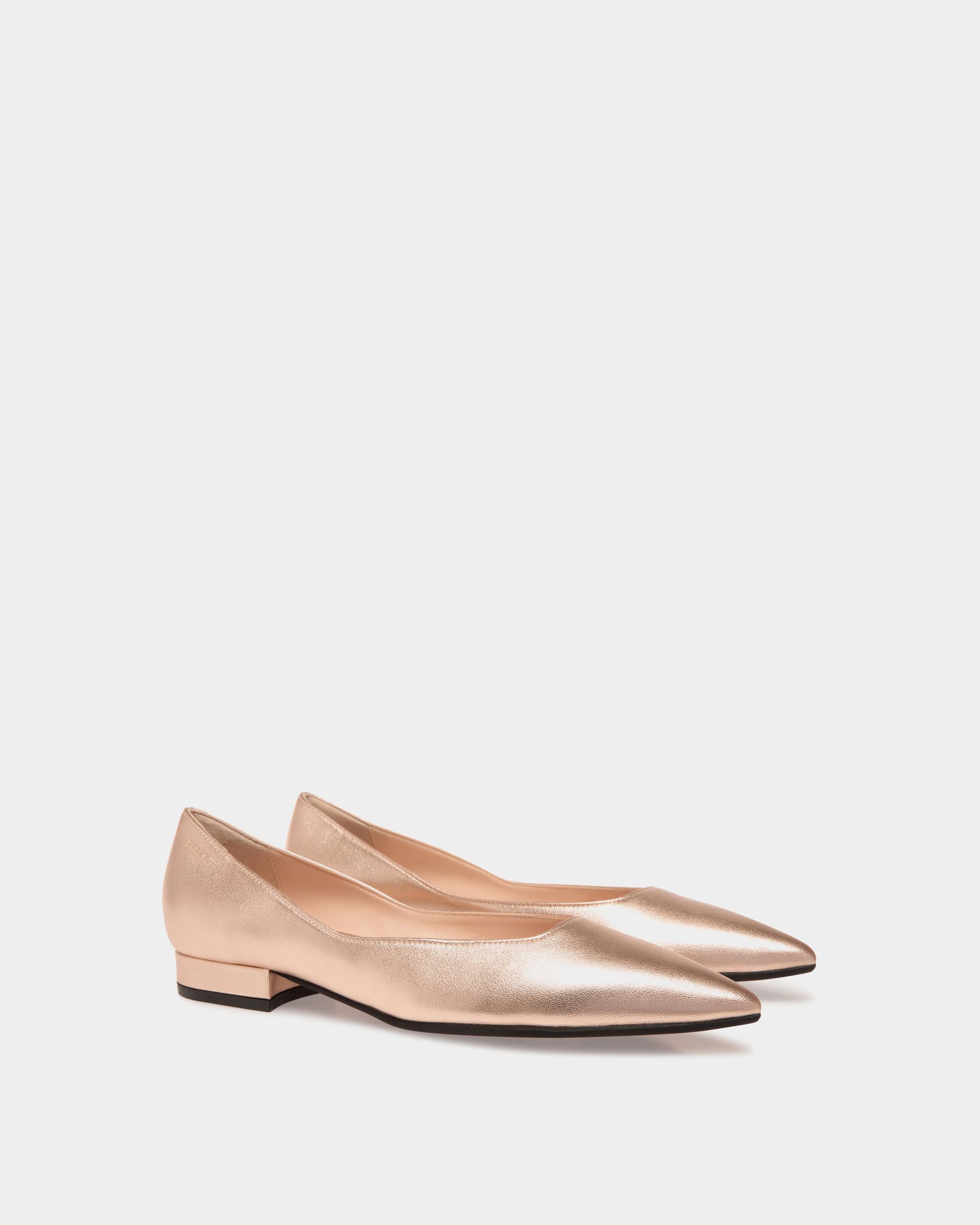 Flats In Pink Ram - Femme - Bally - 02
