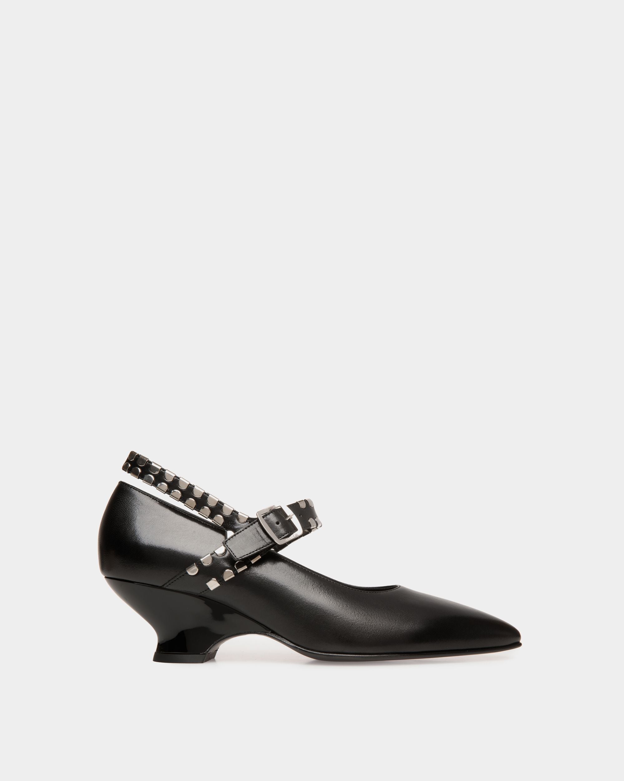 Escarpin Glendy En Cuir Noir - Femme - Bally - 01