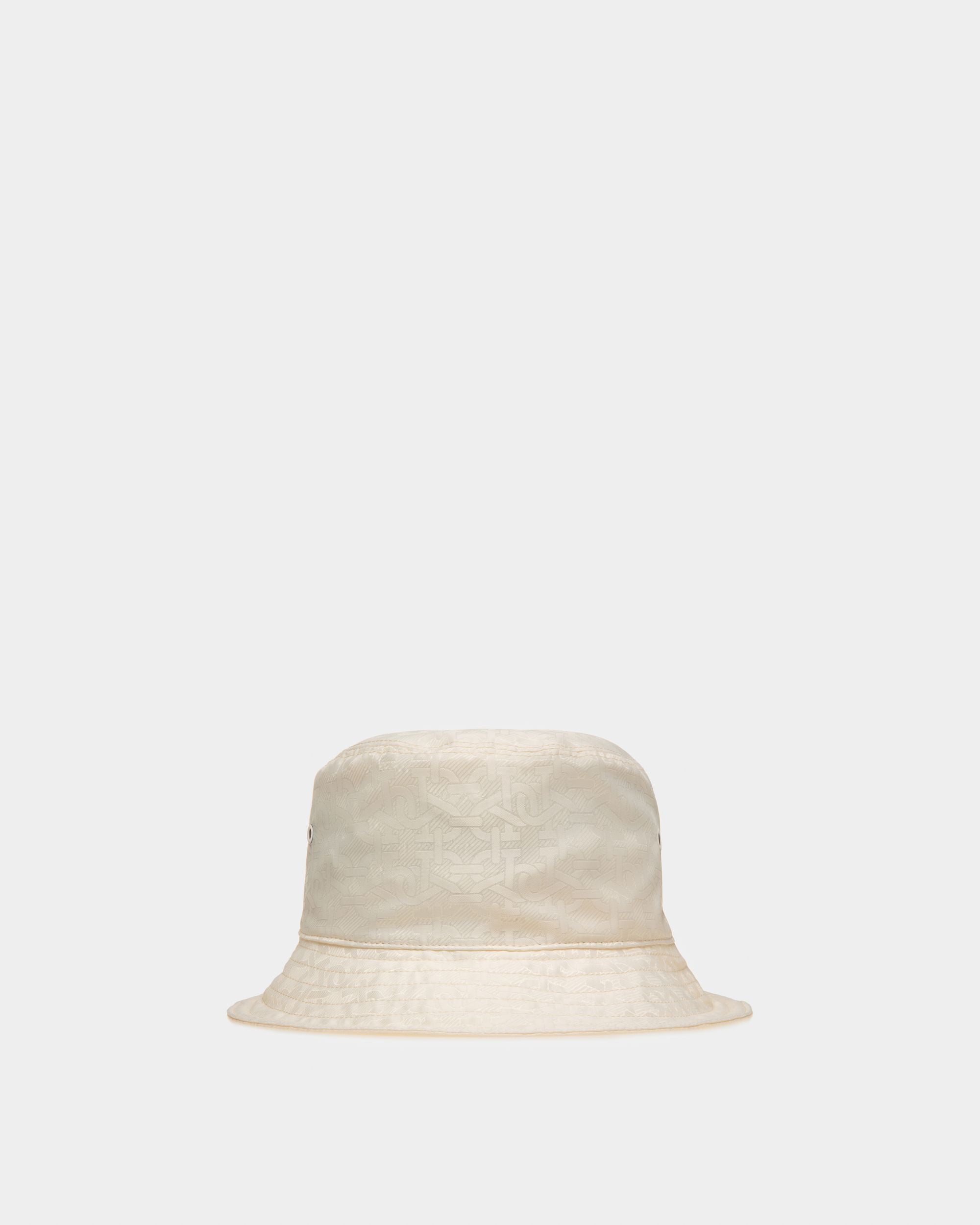 Chapeau En Nylon Ivoire - Femme - Bally - 01
