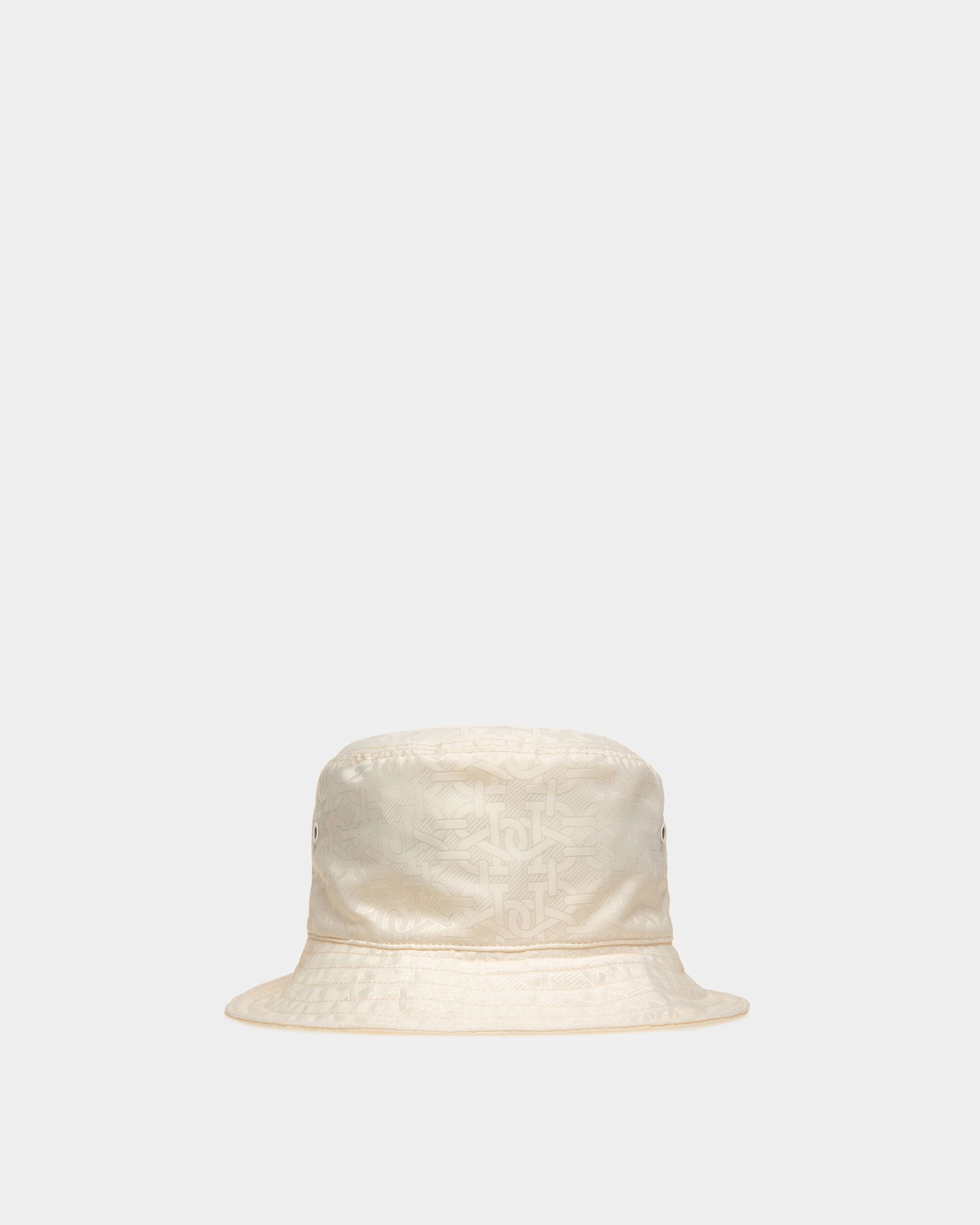 Chapeau En Nylon Ivoire - Femme - Bally - 02