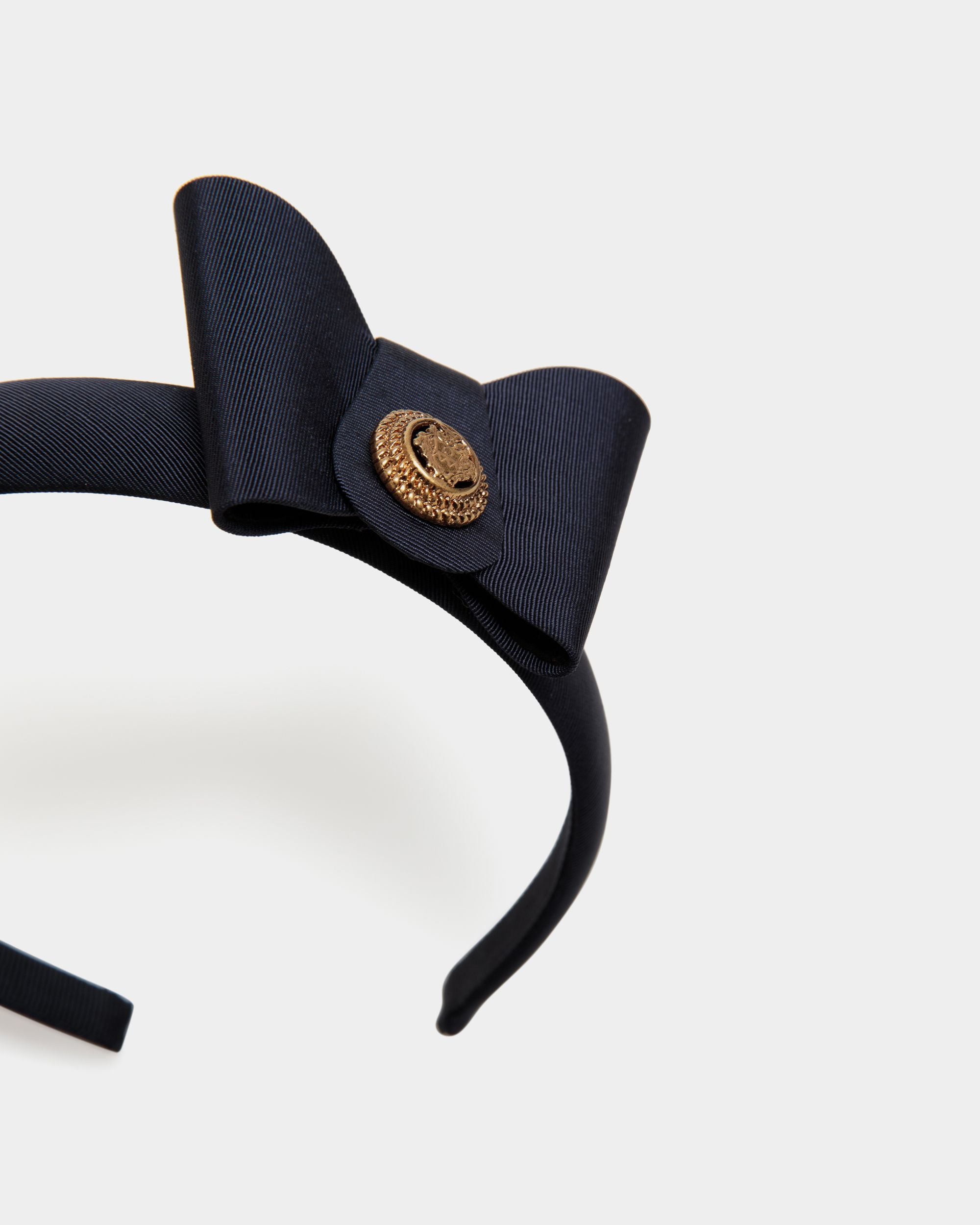 Bandeau Avec Nœud Bally Bow Navy Blue - Femme - Bally - 03