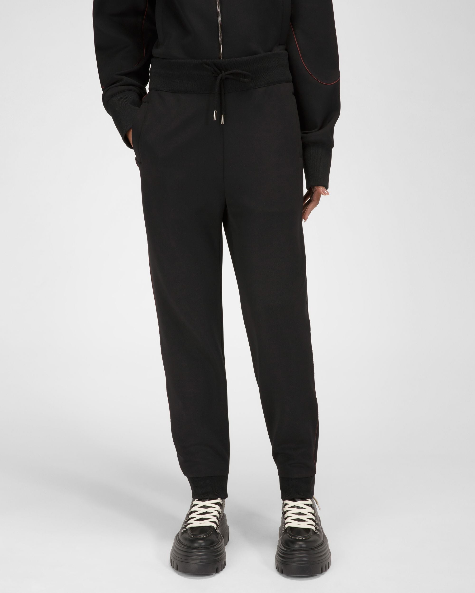Trainingshose Aus Schwarzem Polyester-Mischgewebe - Damen - Bally - 01