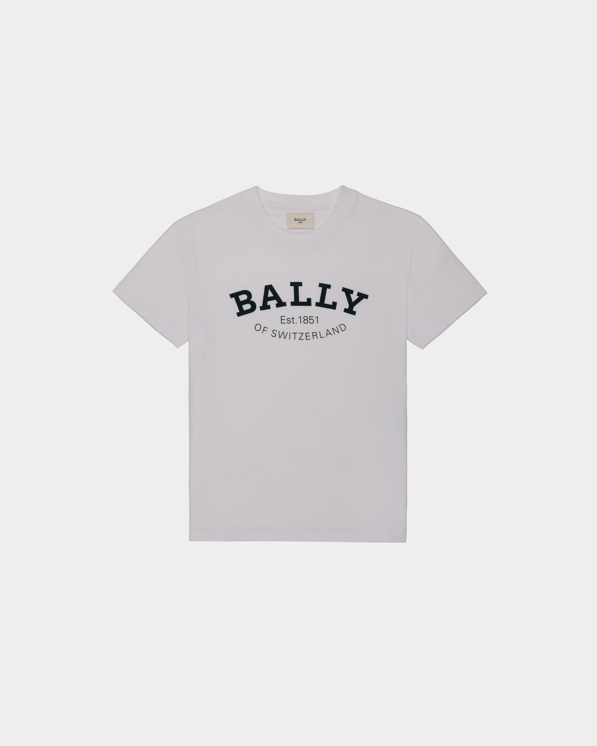 T-Shirt En Jersey Cutsew - Femme - Bally - 01