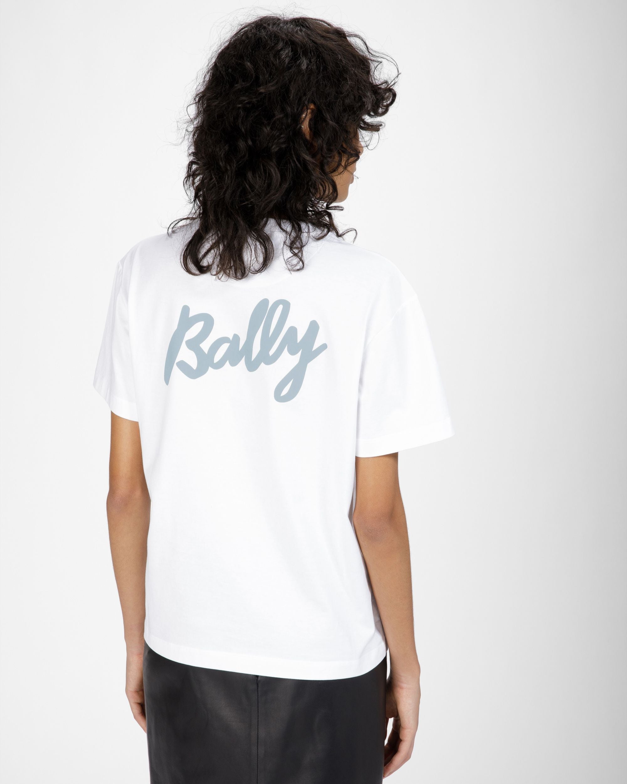 T-Shirt In Cotone - Donna - Bally - 03
