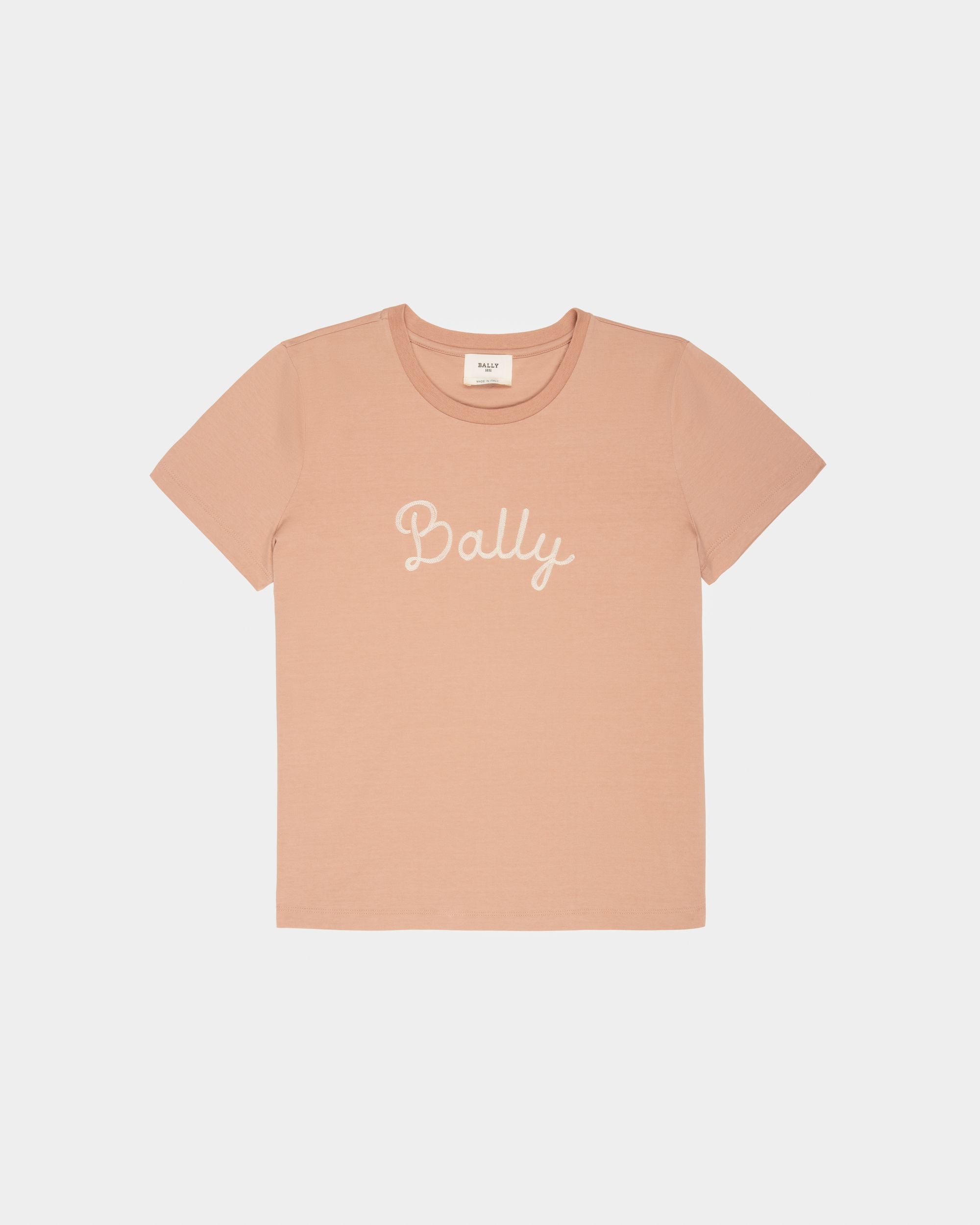 Oberteil Aus Rosafarbener Baumwolle - Damen - Bally - 01