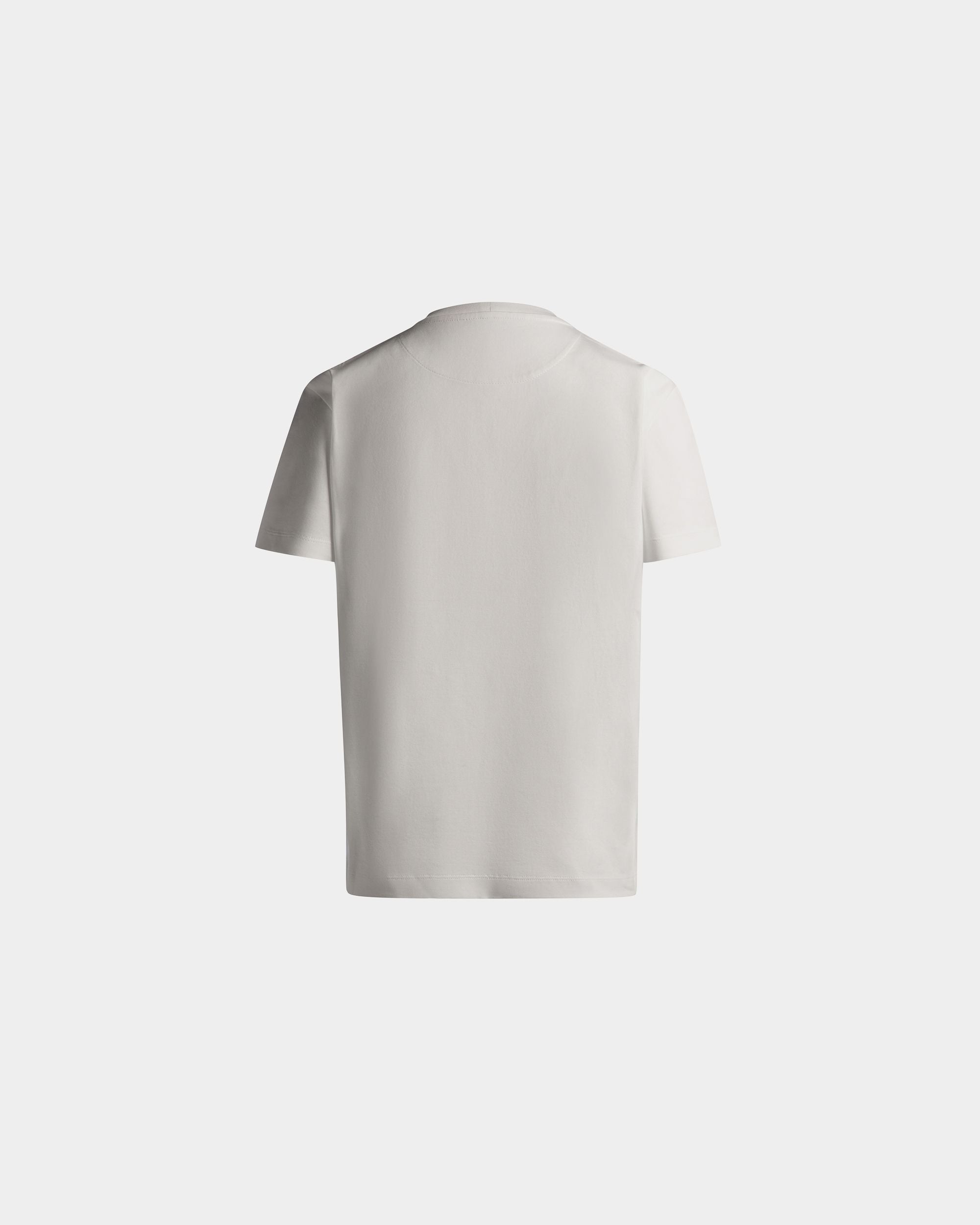 Bedrucktes T-Shirt Aus Baumwolle In Strawberry - Damen - Bally - 07