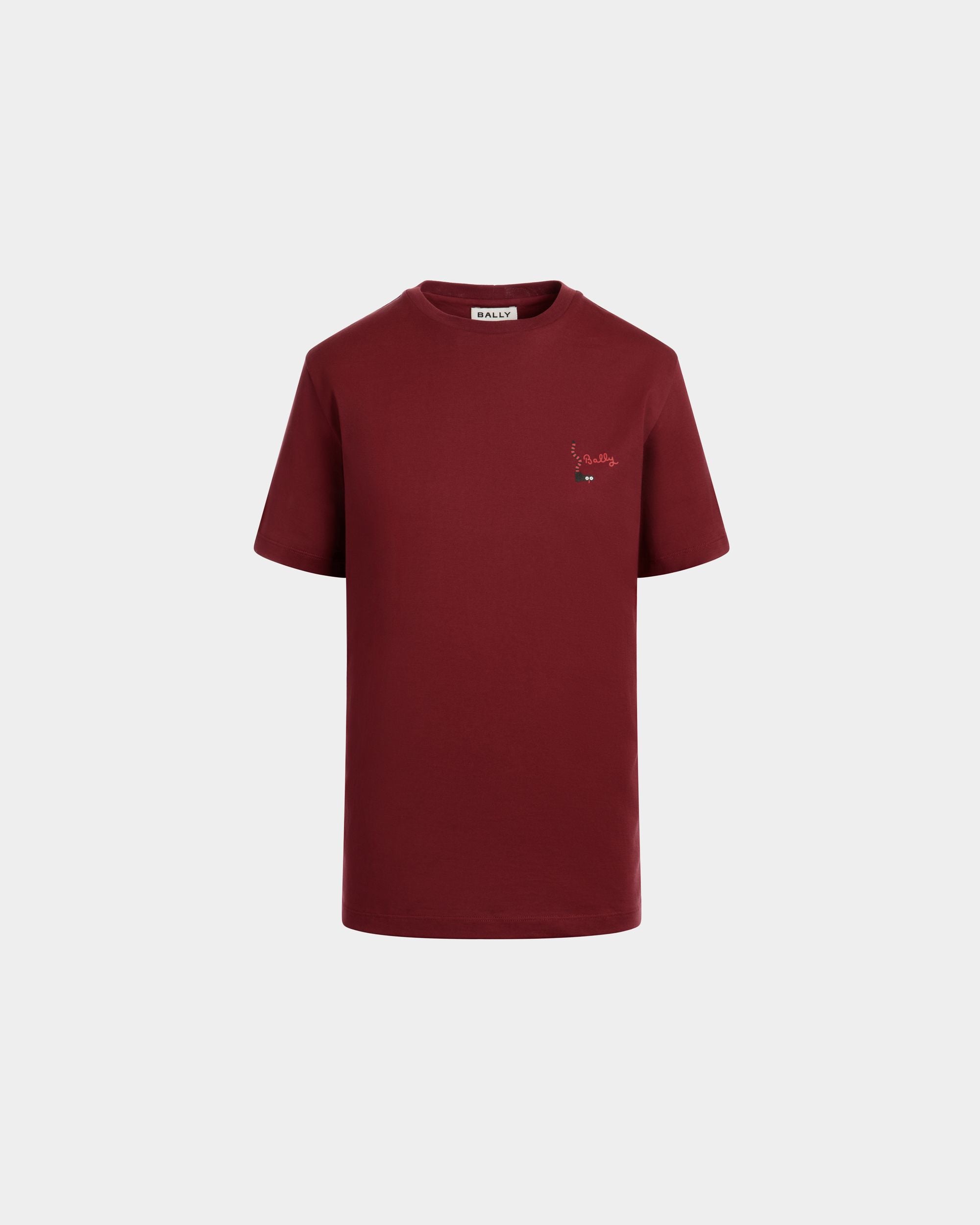 T-Shirt in Sirah Cotton - Women's - Bally - 01