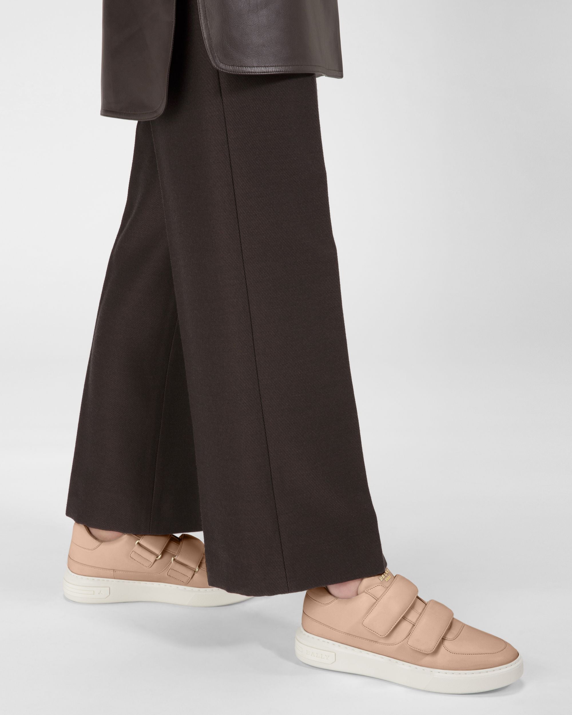 Maylor Sneakers En Cuir Rose Pâle - Femme - Bally - 07