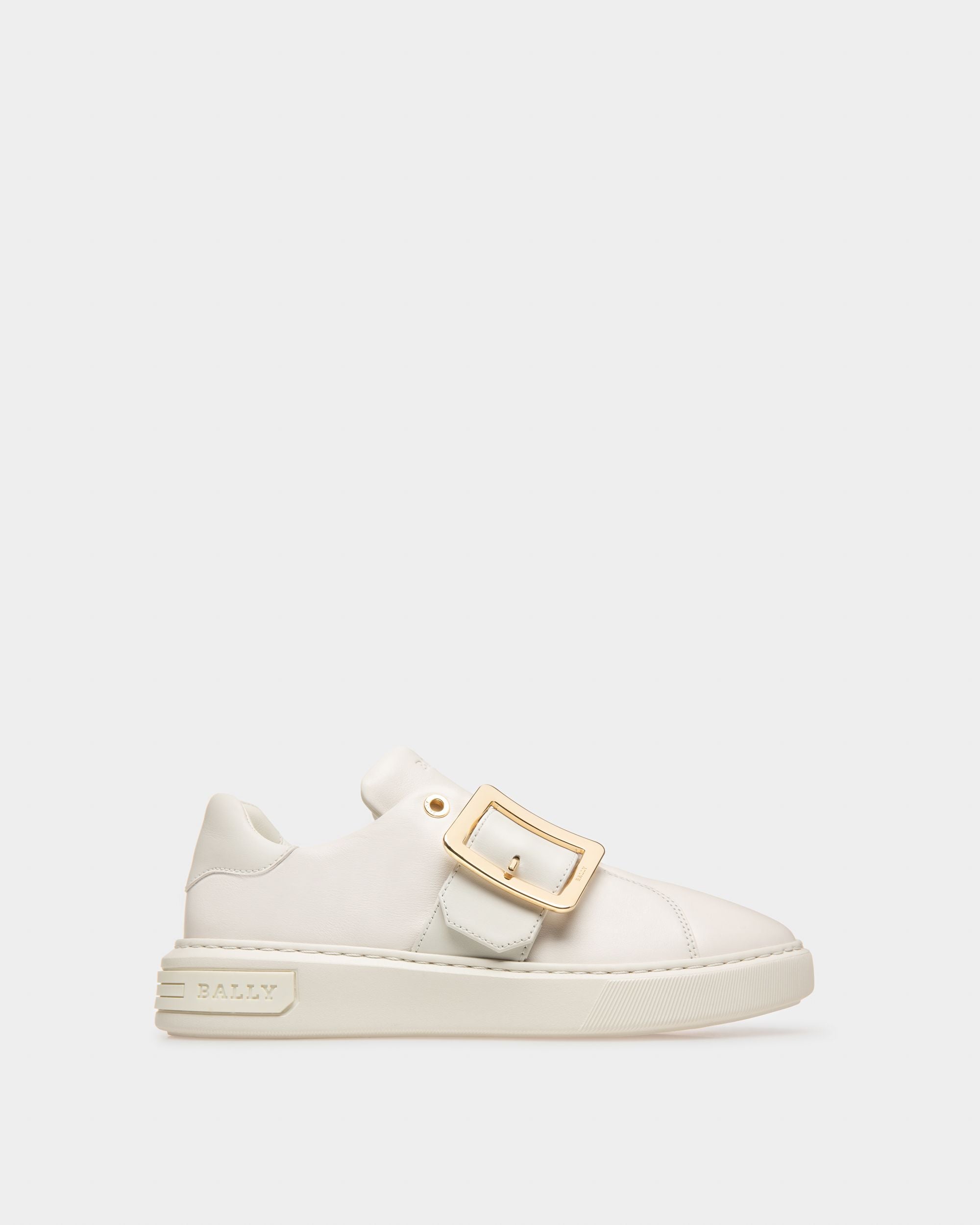 Misty Sneakers En Cuir Blanc - Femme - Bally - 01