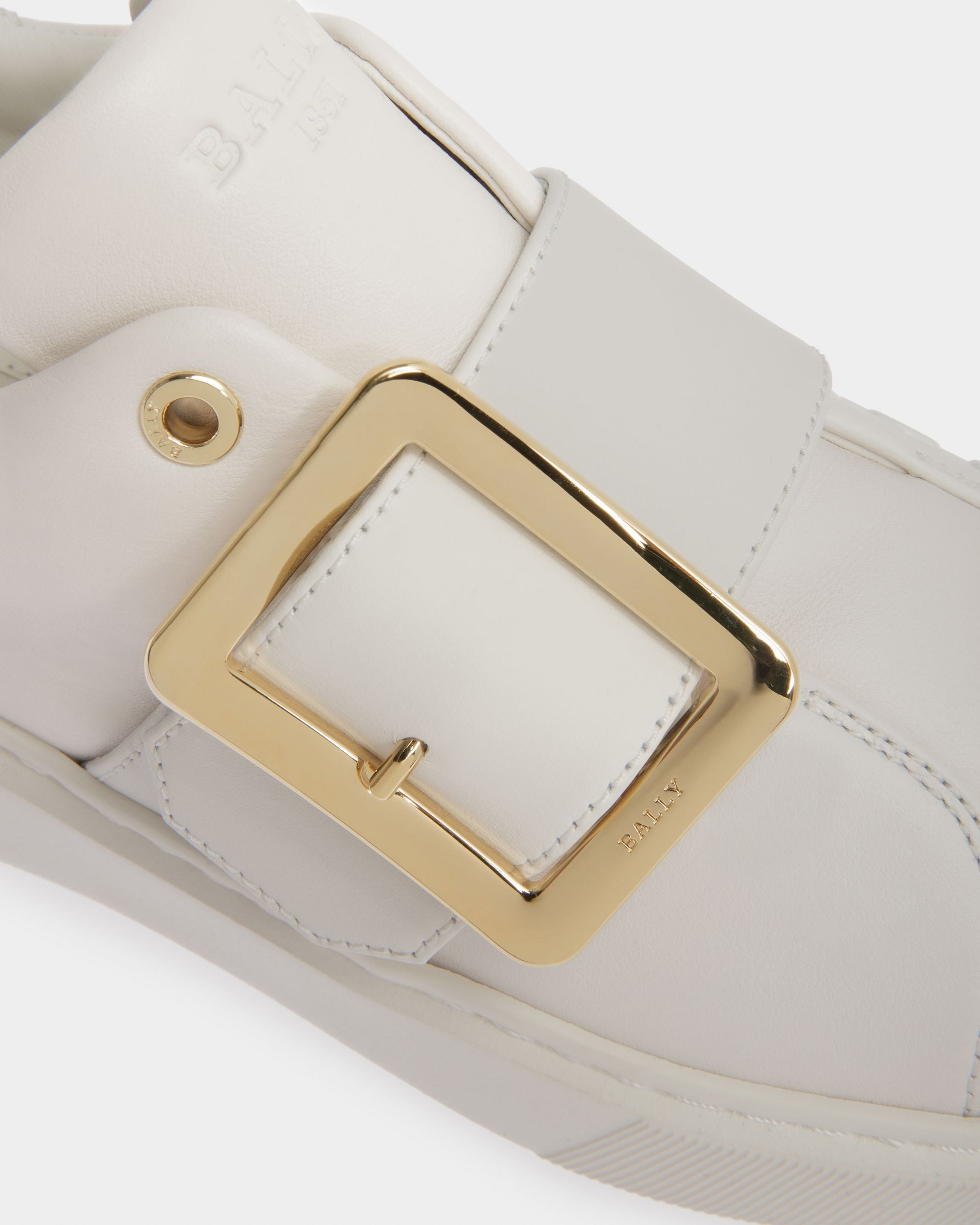 Misty Sneakers En Cuir Blanc - Femme - Bally - 05