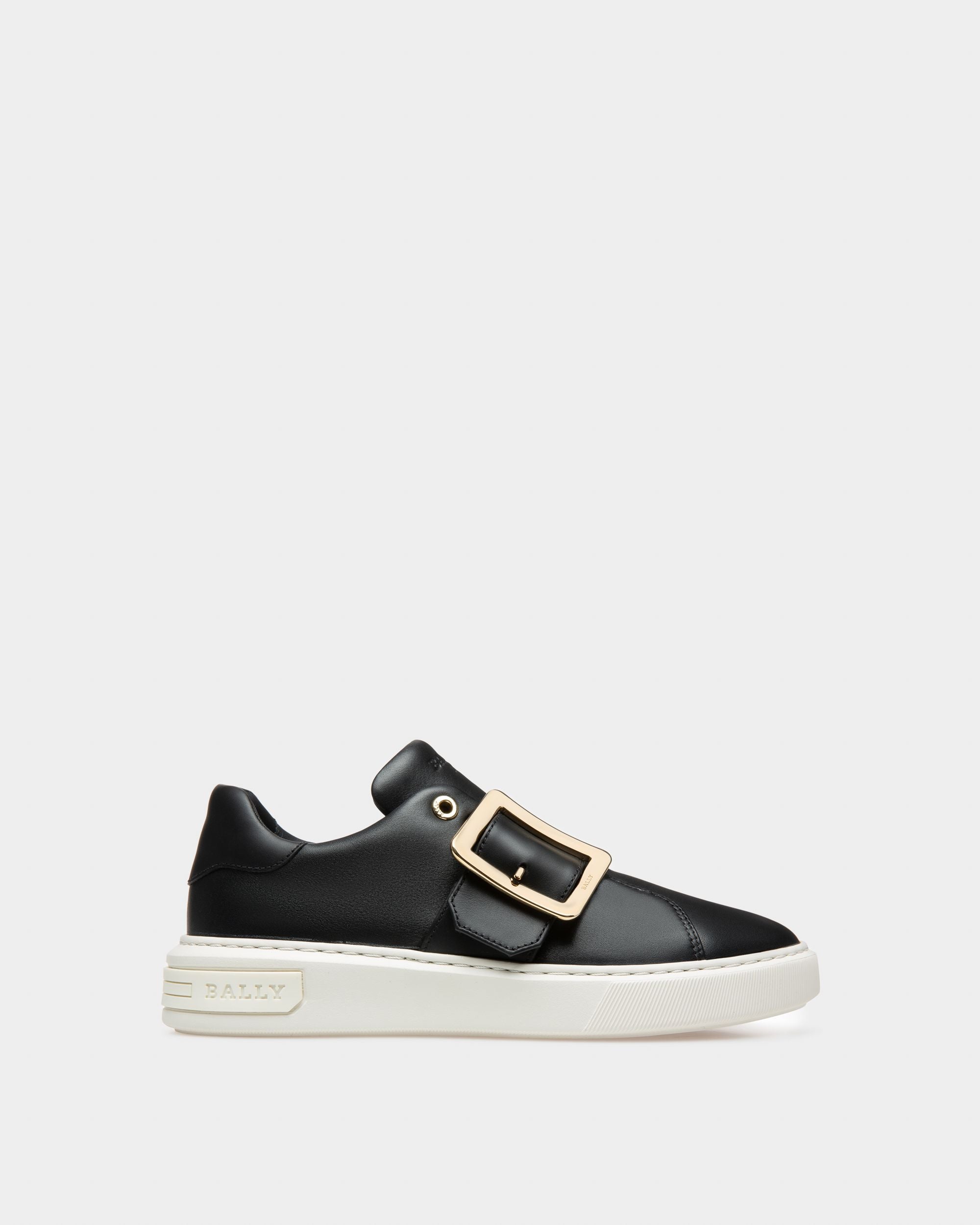 Misty Sneaker In Pelle Nera - Donna - Bally - 01