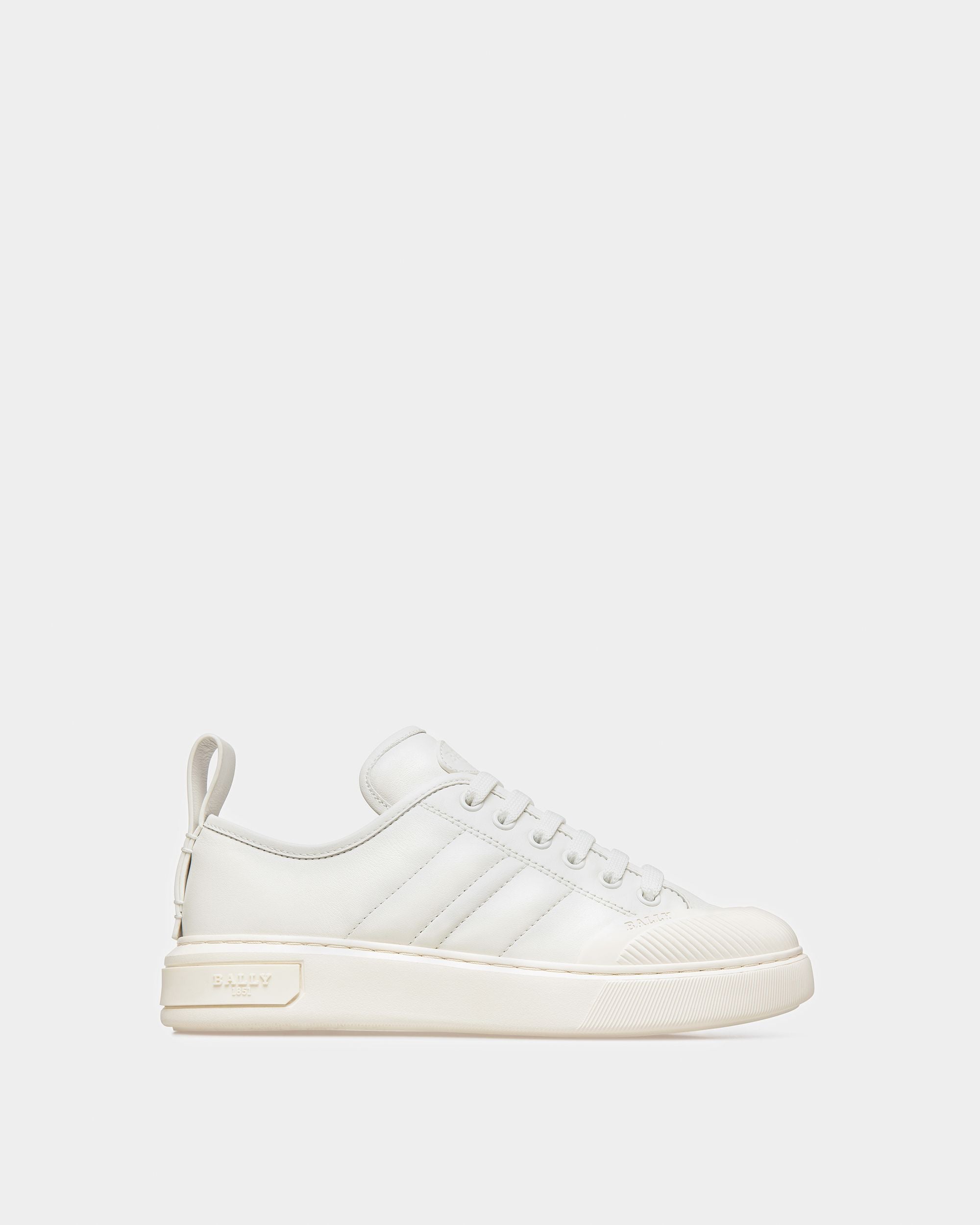 Medyn Sneakers En Cuir Blanc - Femme - Bally - 01