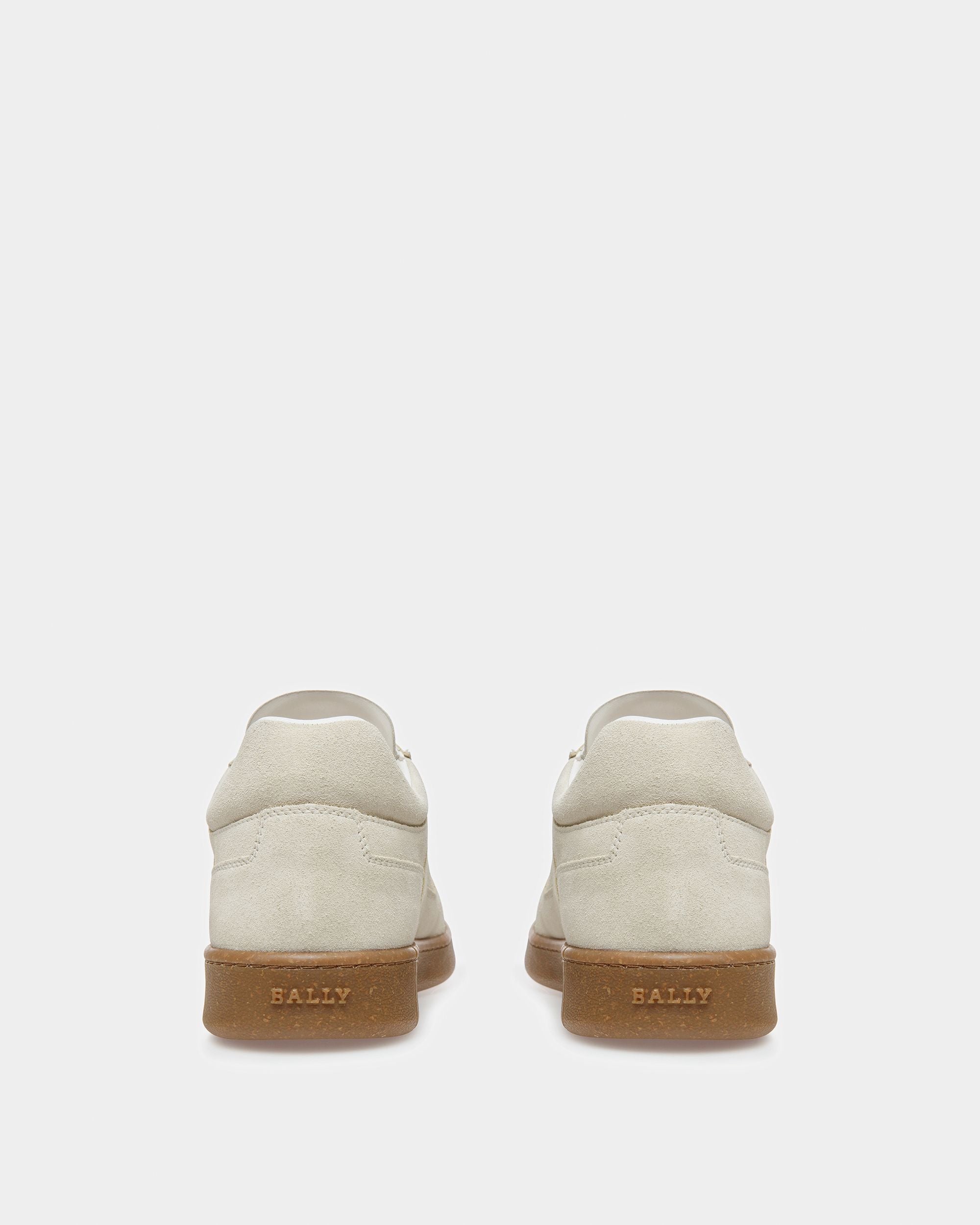 Weky Sneaker In Pelle Bianco Cipria - Donna - Bally - 04