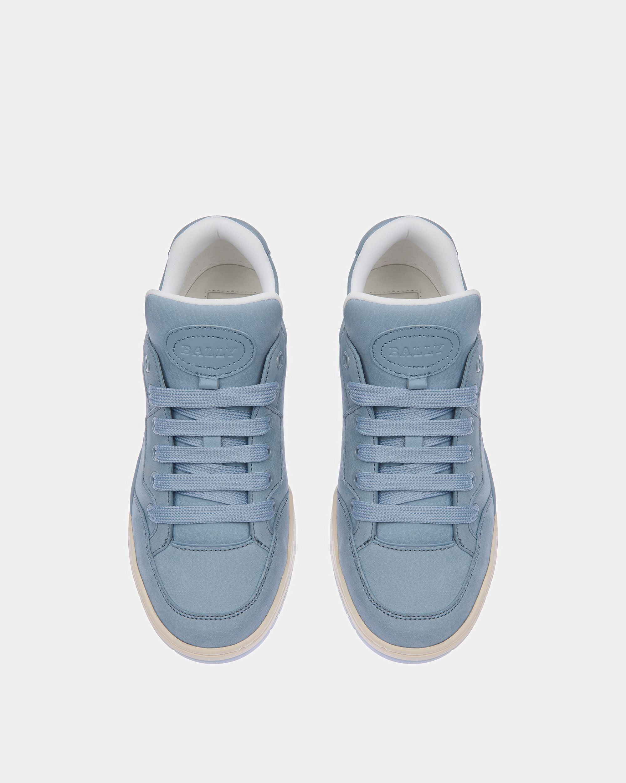 Kiro Sneakers En Cuir Bleu Clair - Femme - Bally - 02