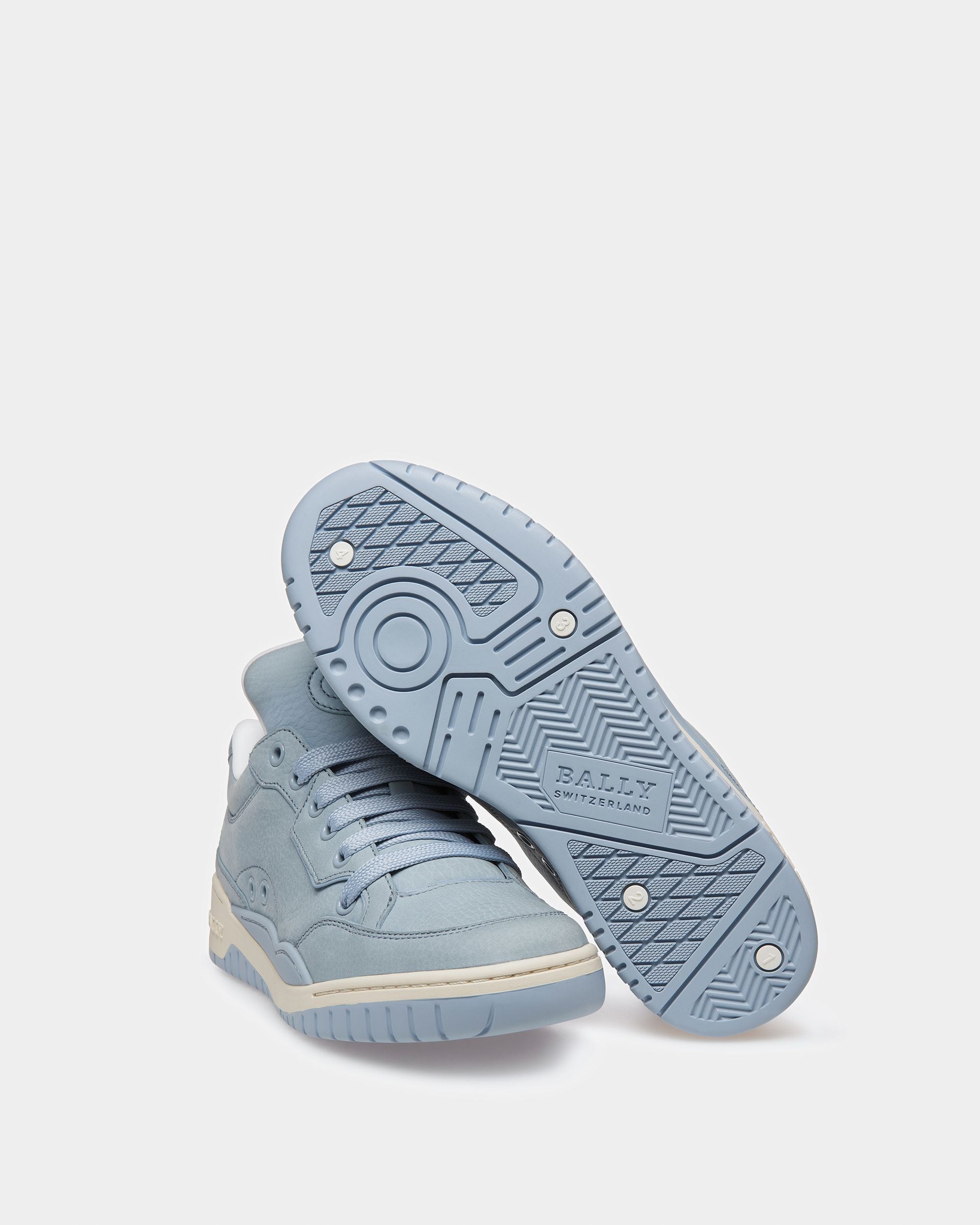 Kiro Sneakers En Cuir Bleu Clair - Femme - Bally - 05