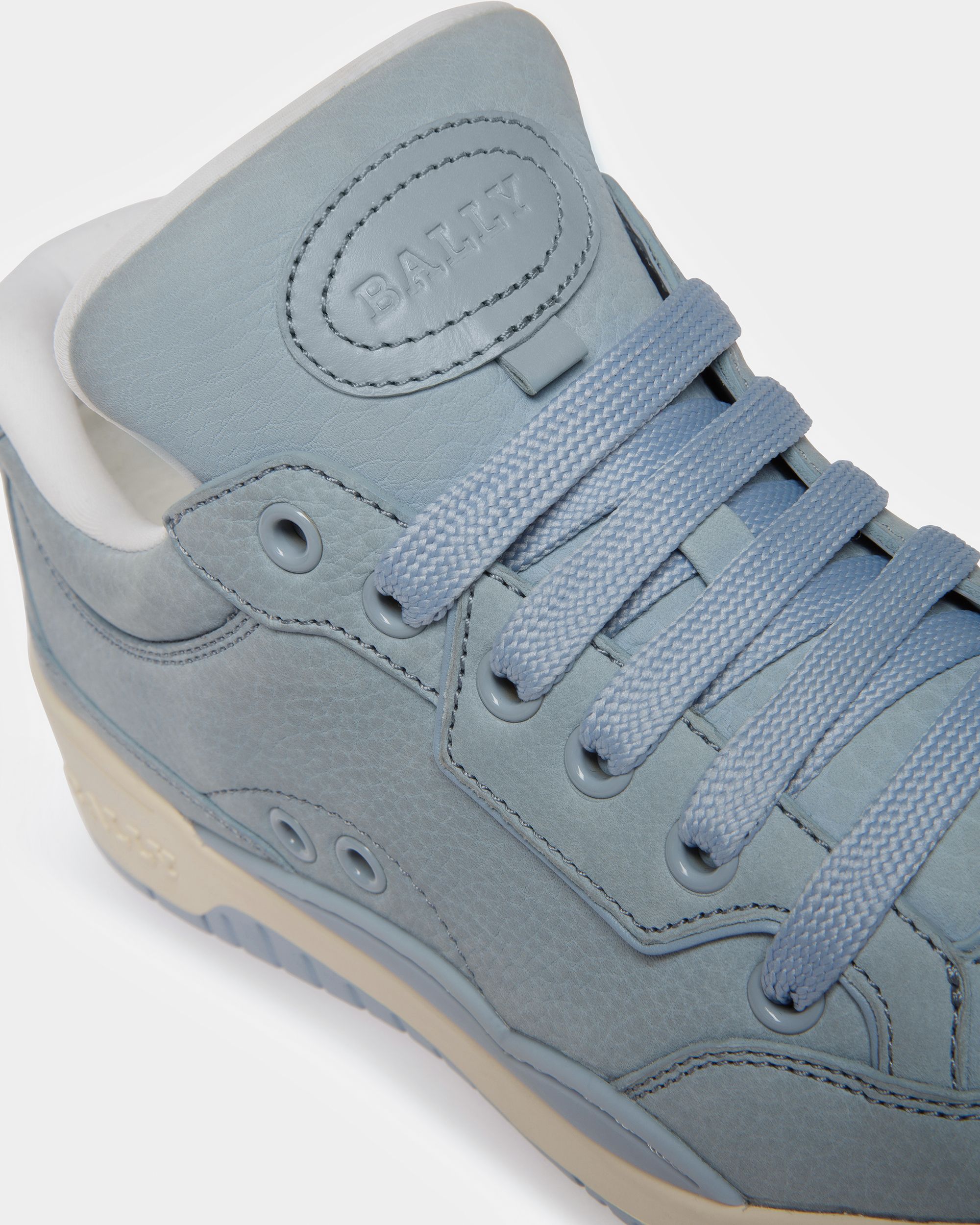 Kiro Sneakers En Cuir Bleu Clair - Femme - Bally - 06