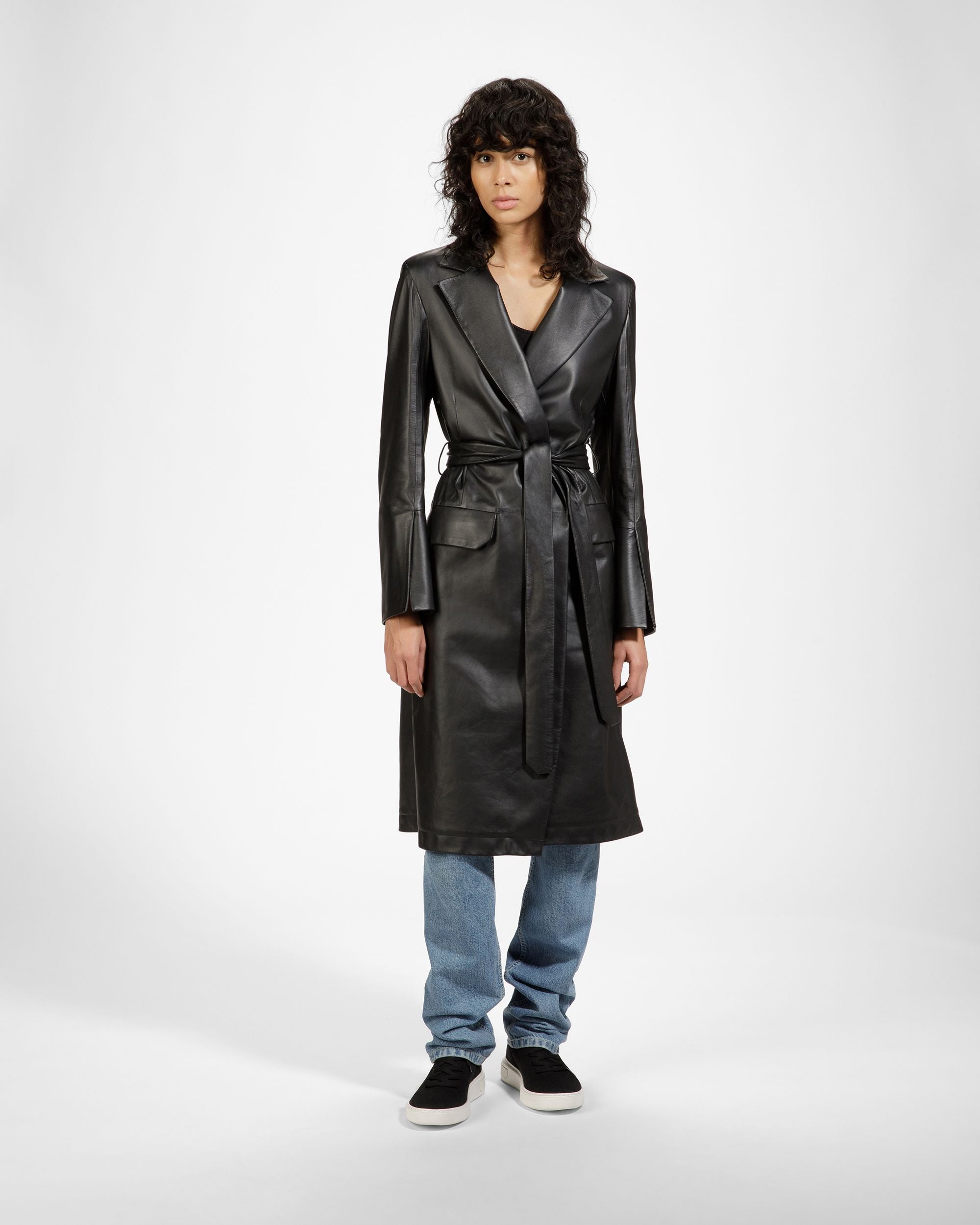 Mitys Sneaker In Pelle Nera - Donna - Bally - 03