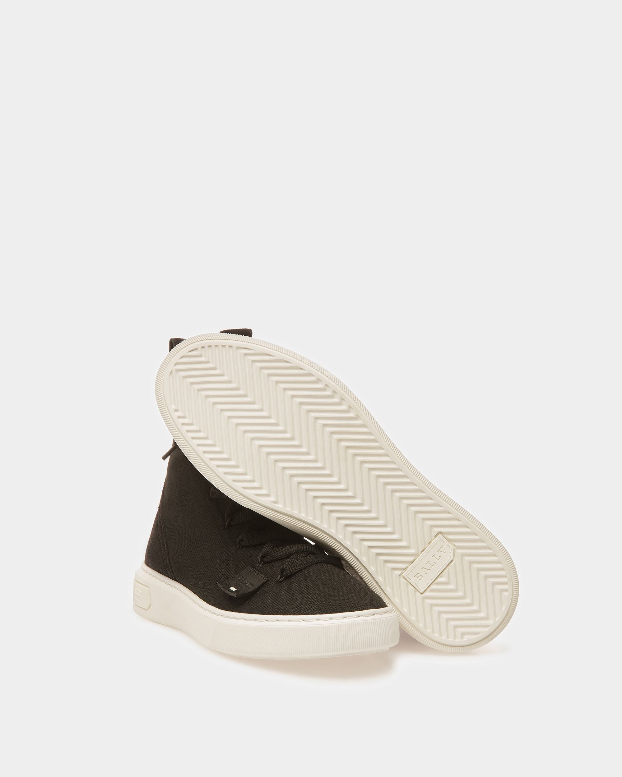 Mitys Sneaker In Pelle Nera - Donna - Bally - 05