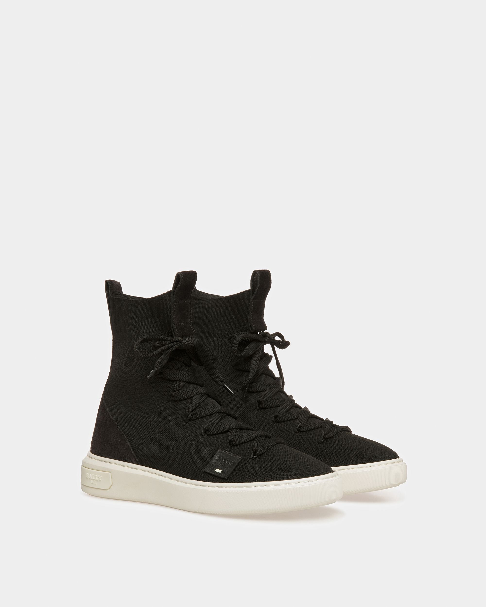 Mitys Sneaker In Pelle Nera - Donna - Bally - 08
