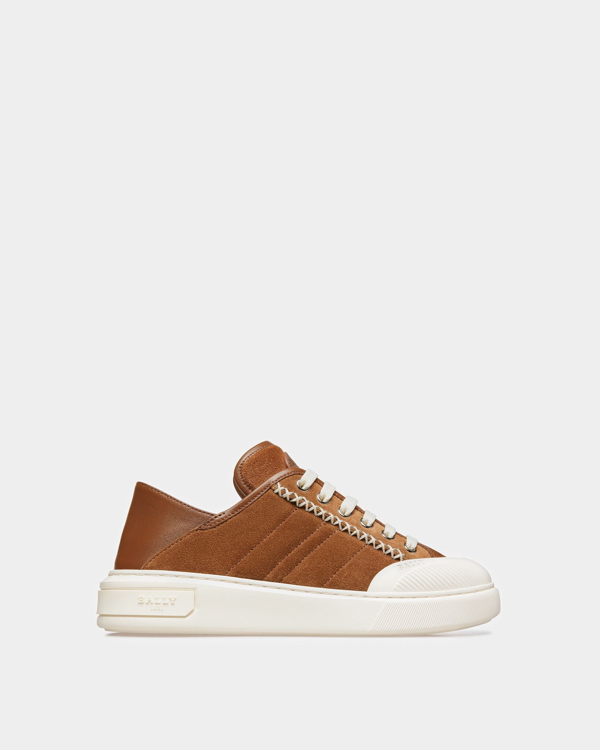 Marily Sneakers En Daim Marron - Femme - Bally - 01