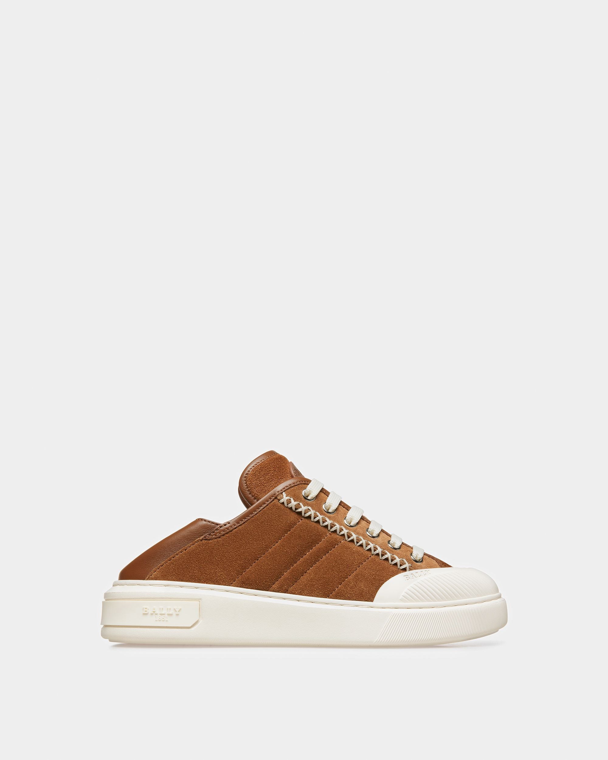 Marily Sneakers En Daim Marron - Femme - Bally - 08