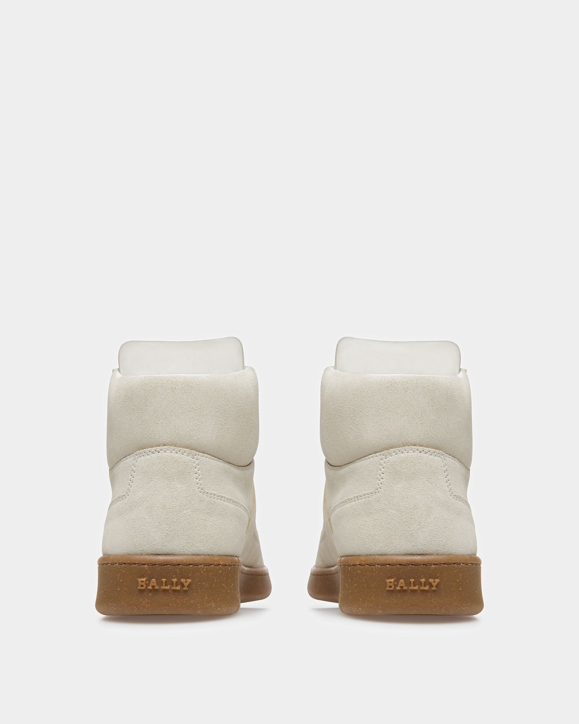Wiggles Sneakers Aus Leder In Staubweiß - Damen - Bally - 04