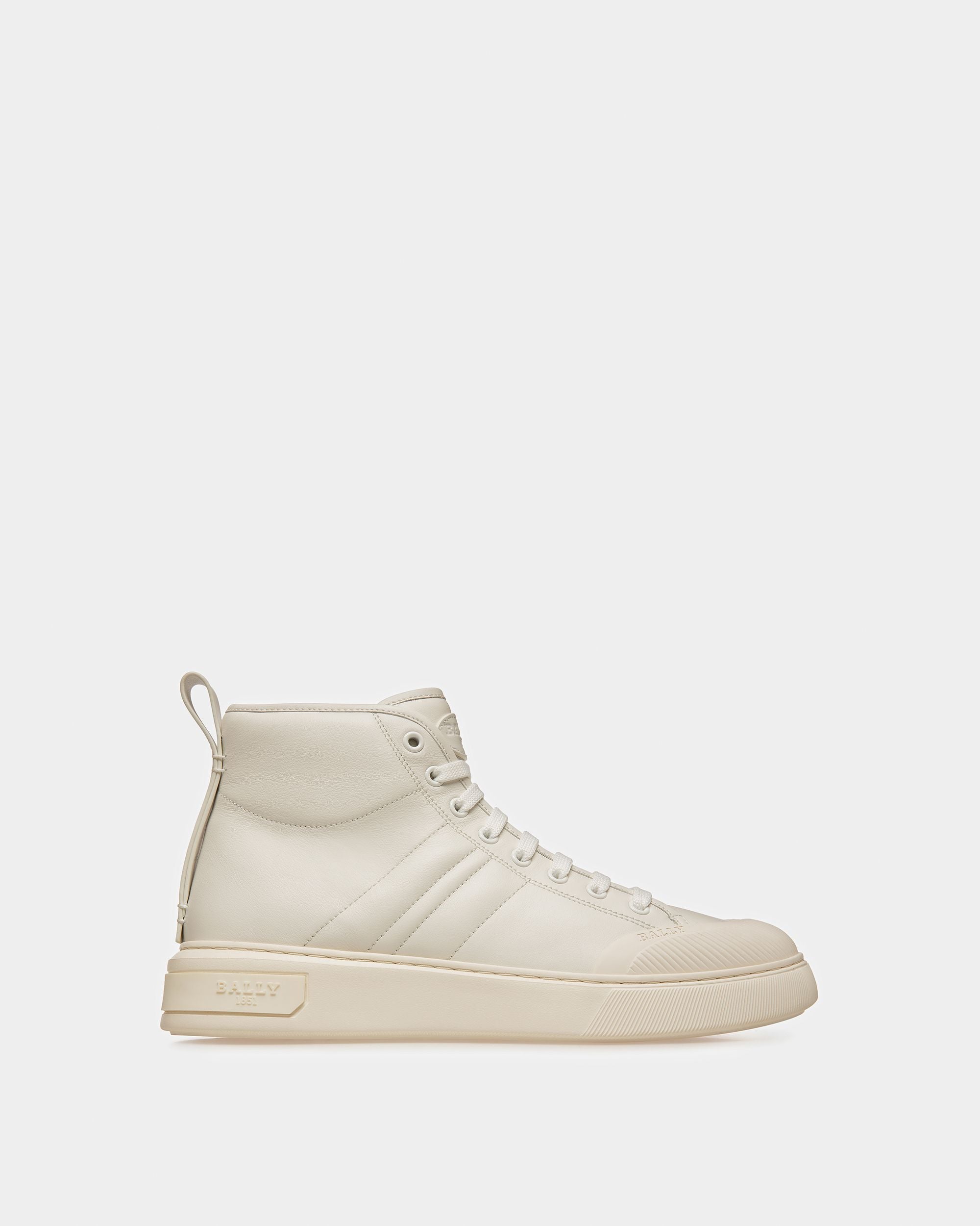 Maren Sneakers En Cuir Blanc - Femme - Bally - 01