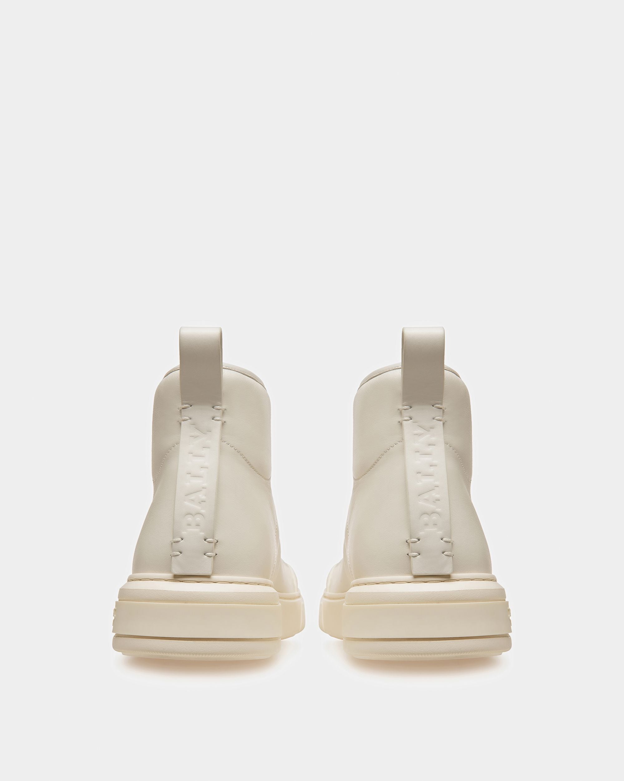 Maren Sneakers En Cuir Blanc - Femme - Bally - 03