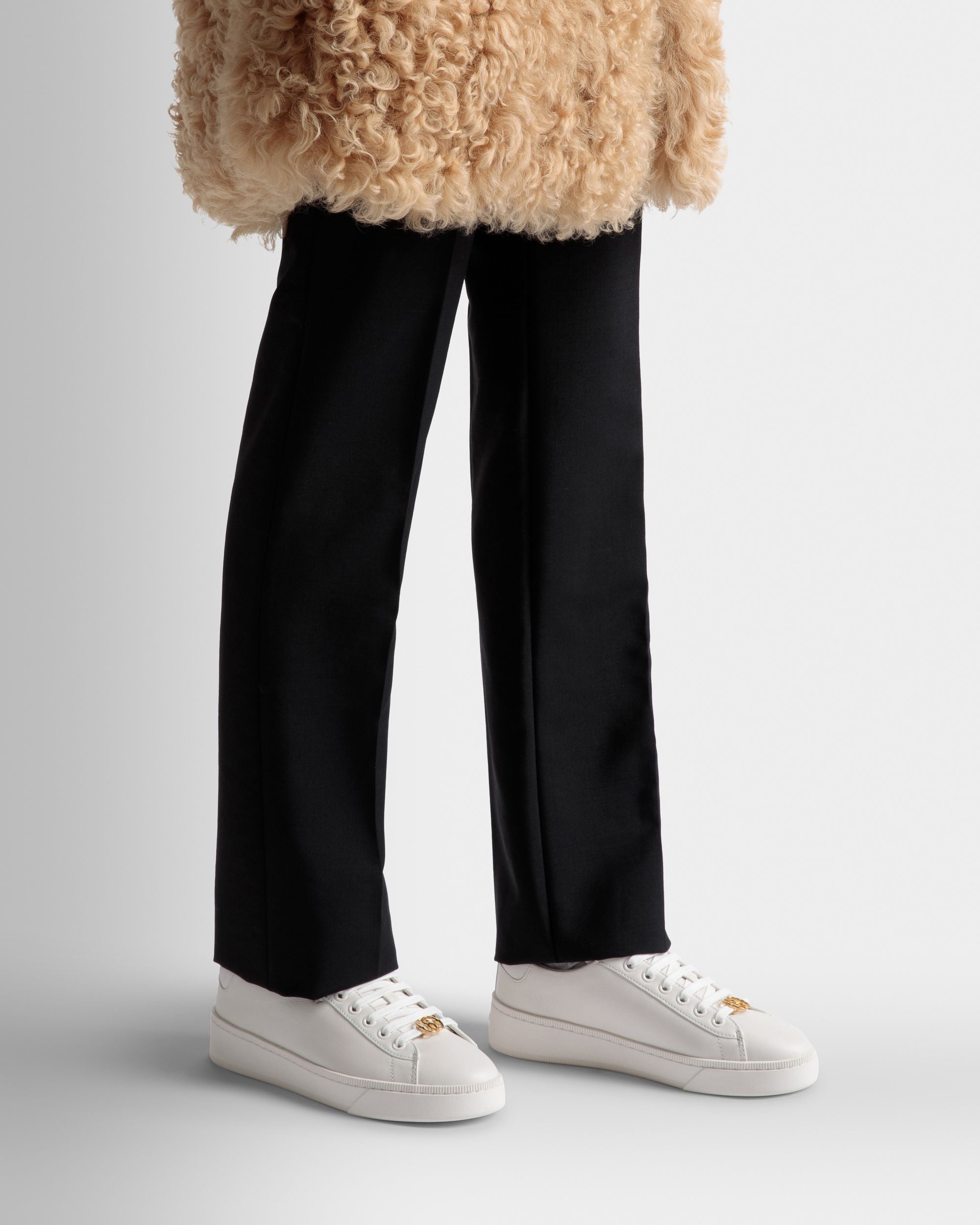 Raise Sneaker Aus weißem Leder - Damen - Bally - 02