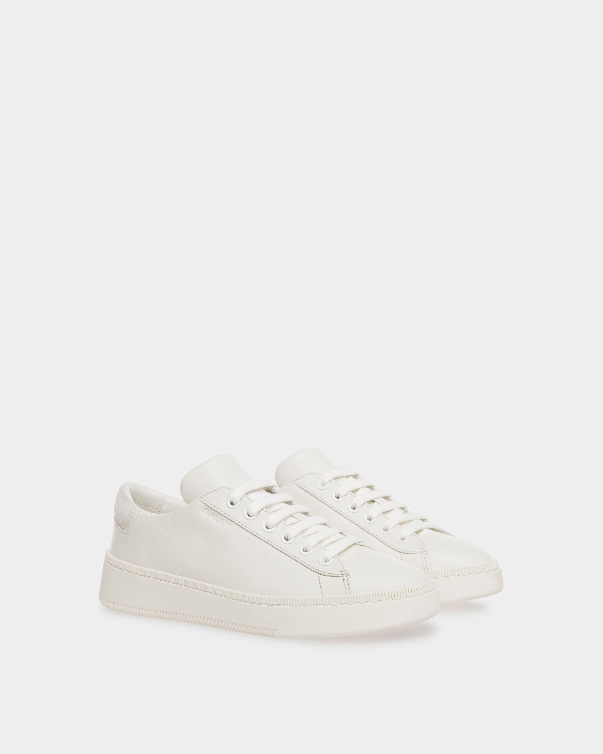 Raise Sneaker Aus weißem Leder - Damen - Bally - 04
