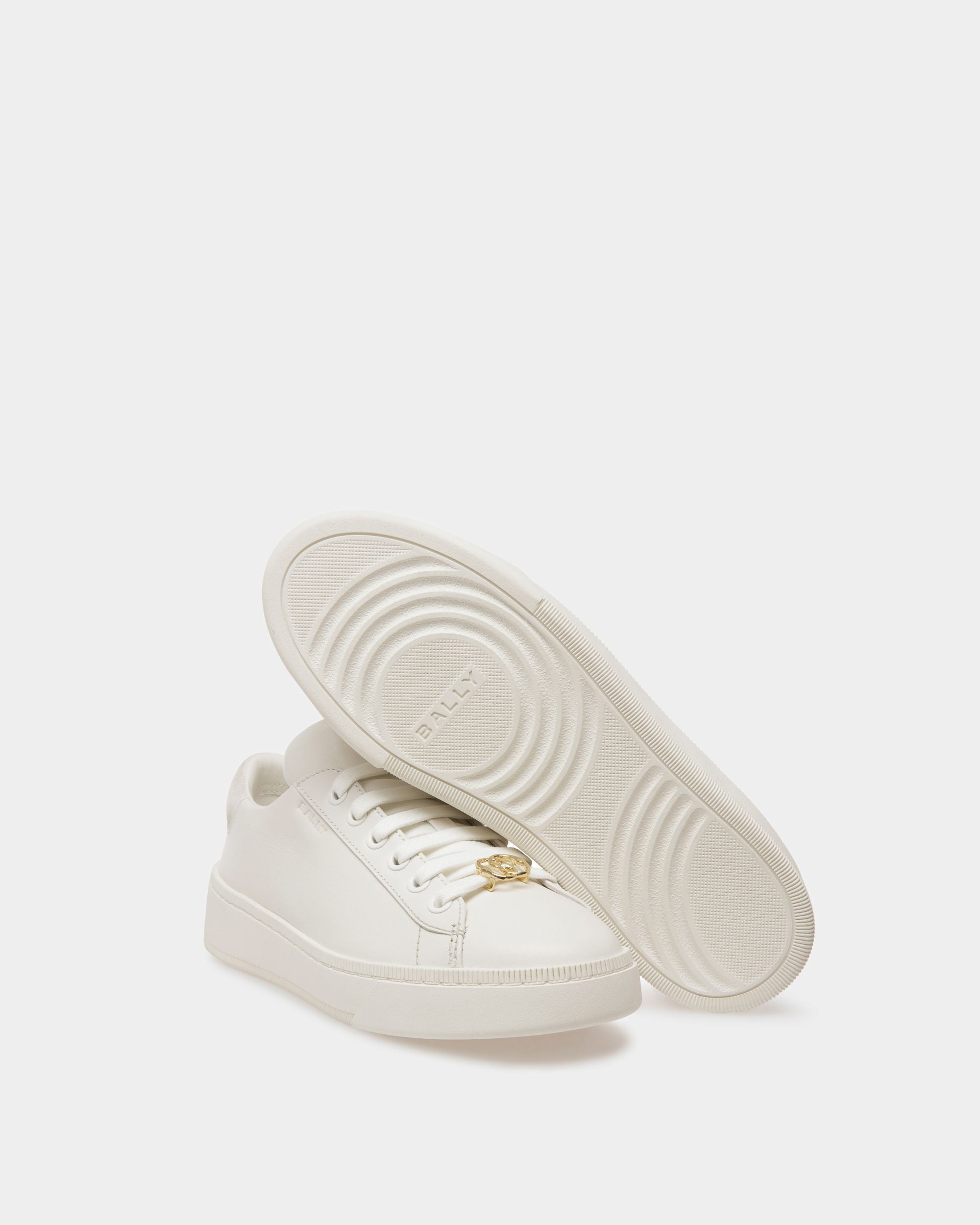 Raise Sneaker Aus weißem Leder - Damen - Bally - 05
