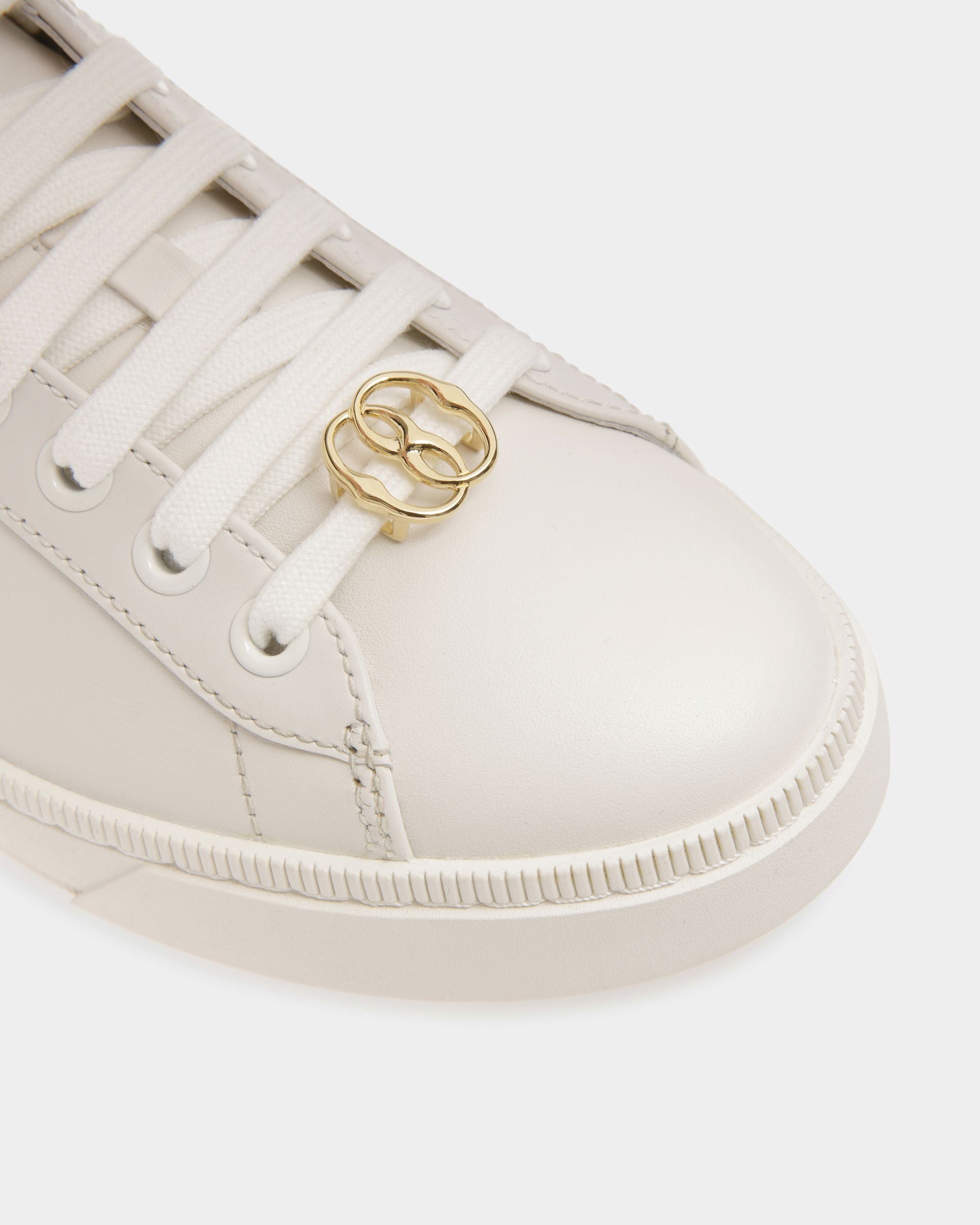 Raise Sneaker Aus weißem Leder - Damen - Bally - 06