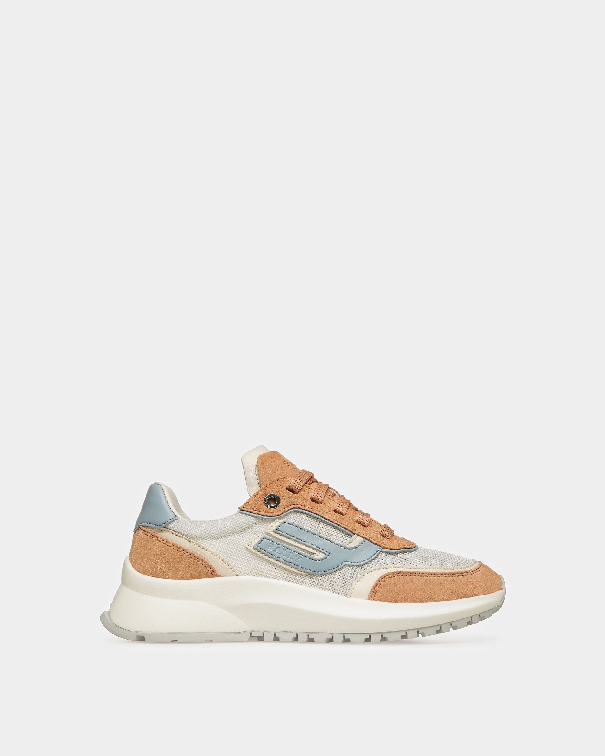 Demmy Sneakers Aus Leder Und Textil In Pfirsich - Damen - Bally - 01