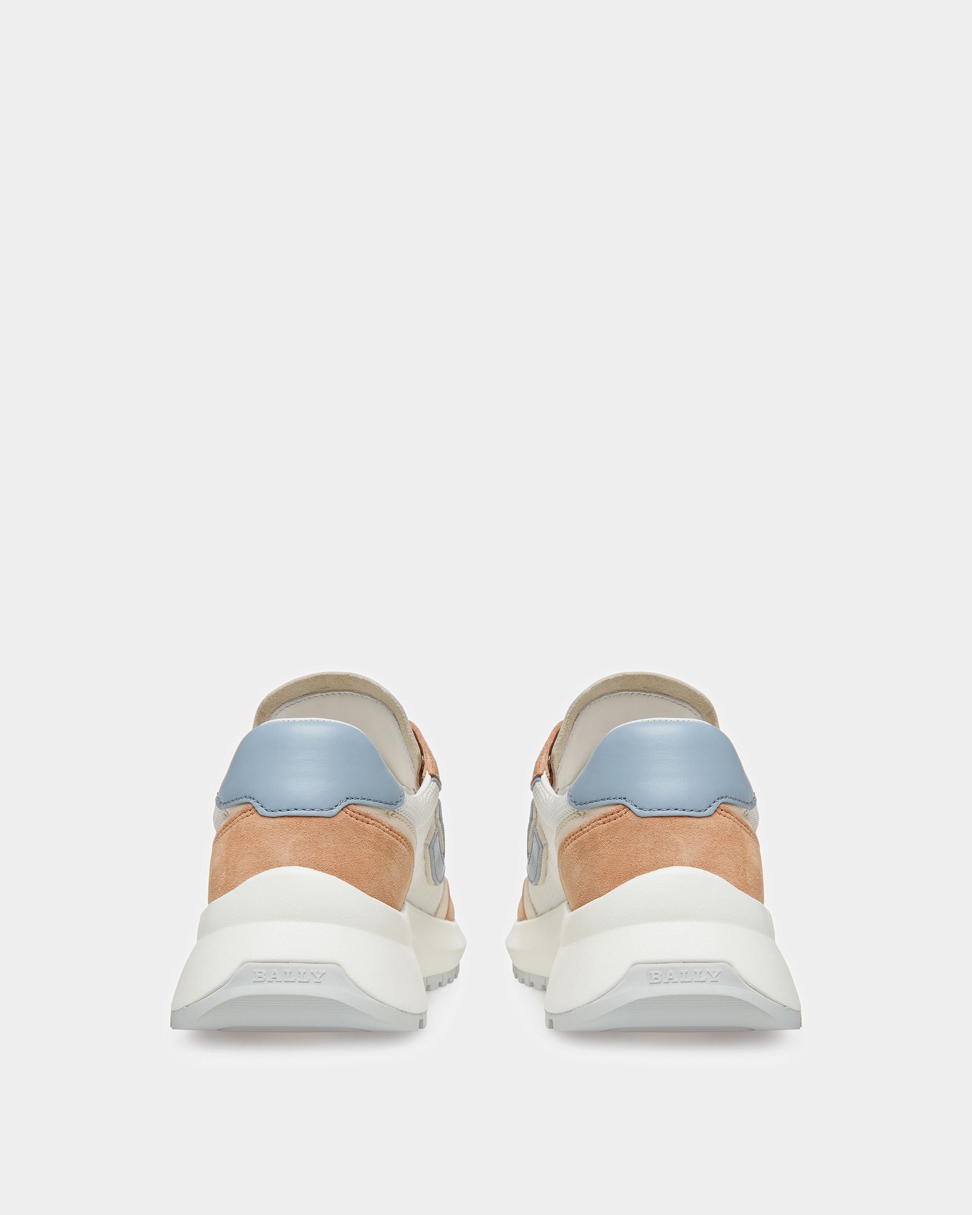 Demmy Sneakers Aus Leder Und Textil In Pfirsich - Damen - Bally - 04