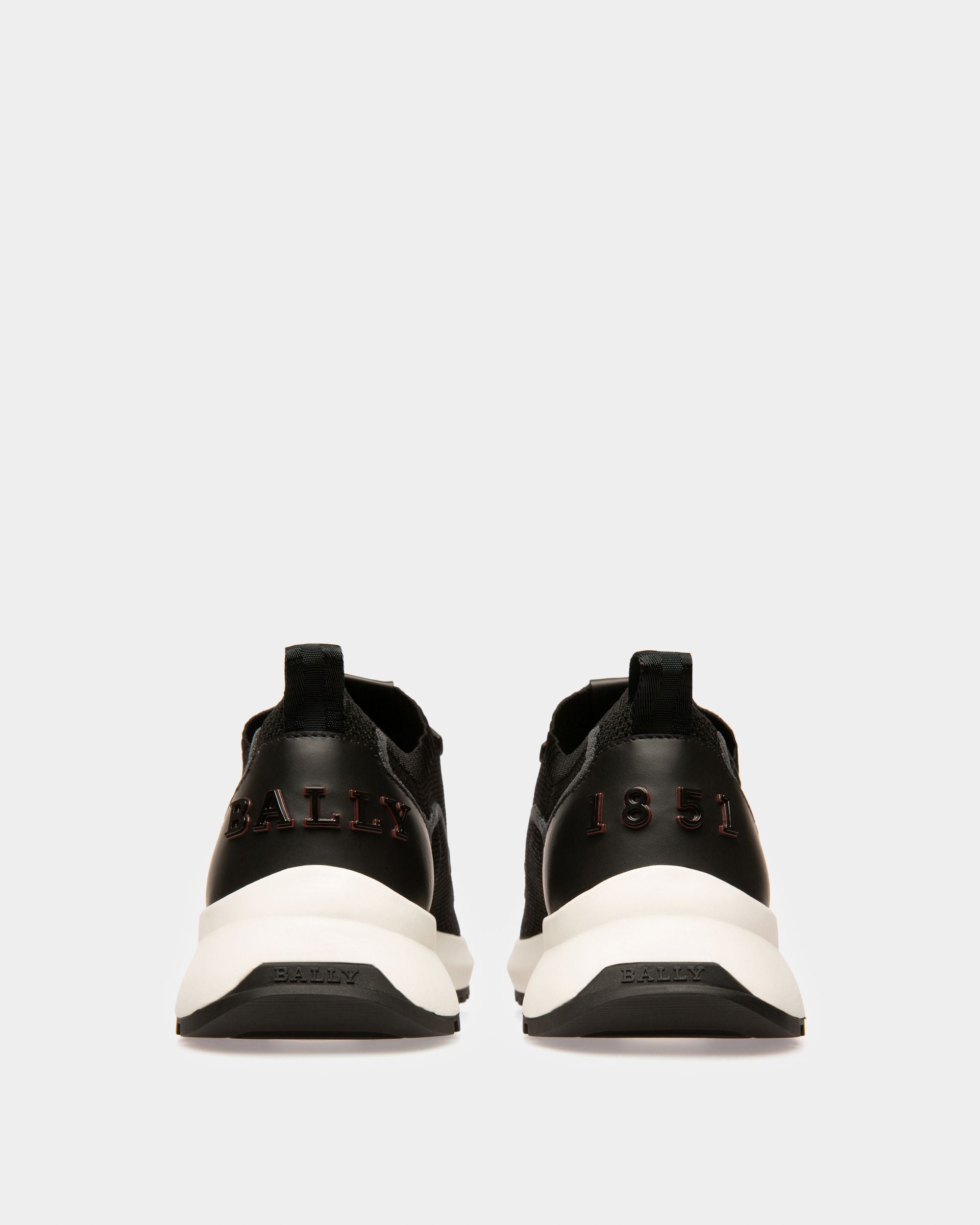 Davyn Sneaker Aus Schwarzem Polyestermischgewebe - Damen - Bally - 04