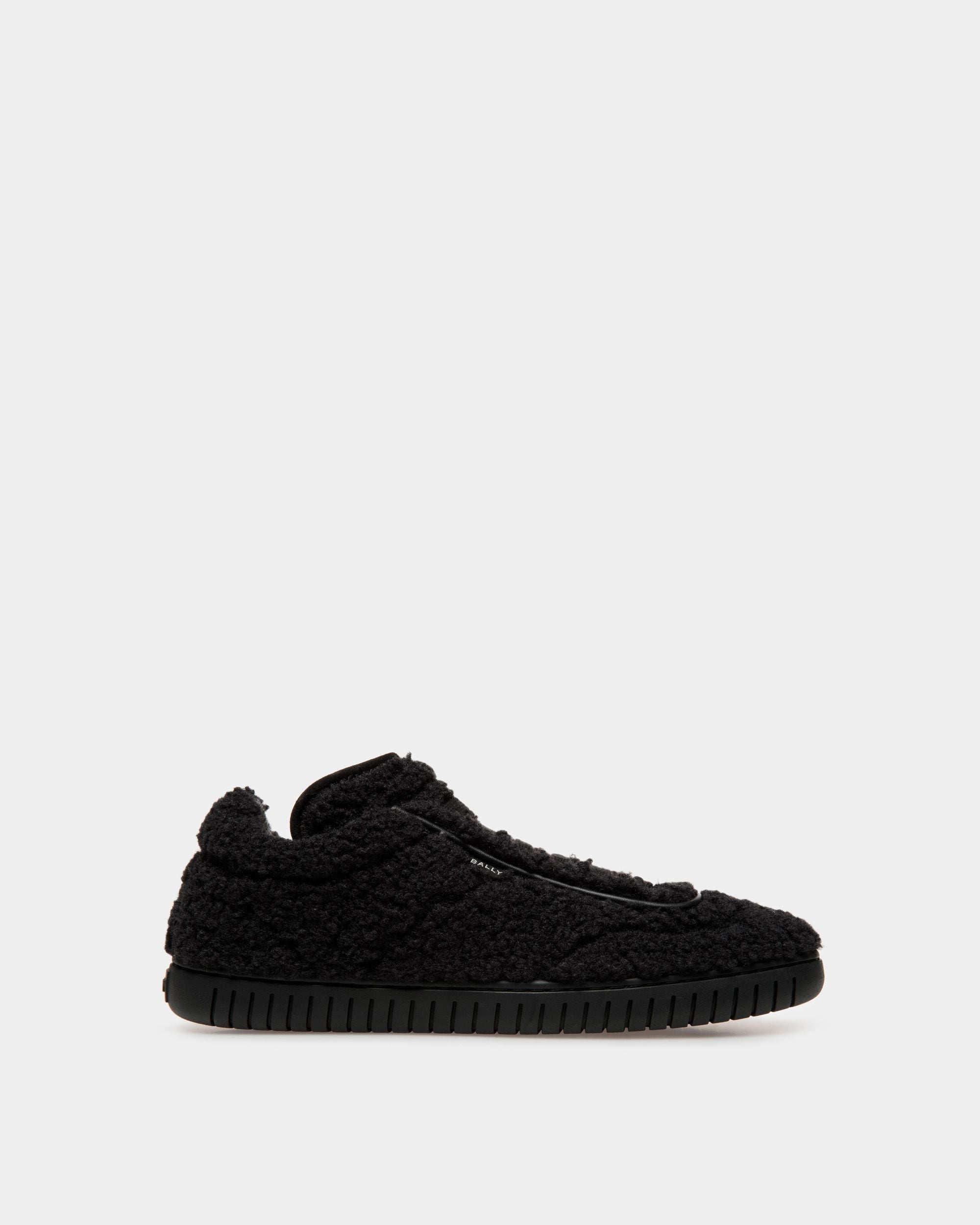 Player Sneaker Aus Schwarzem Kunstfell - Damen - Bally - 01