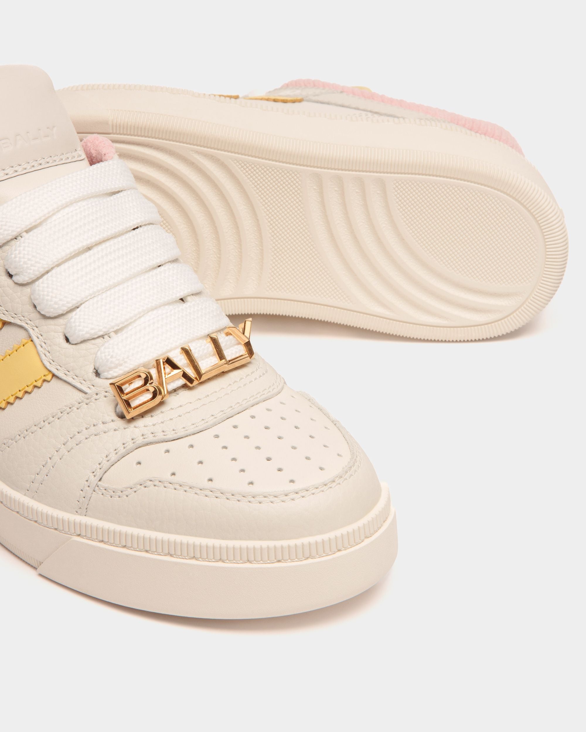 Sneaker Raise In Pelle Multicolore - Donna - Bally - 04