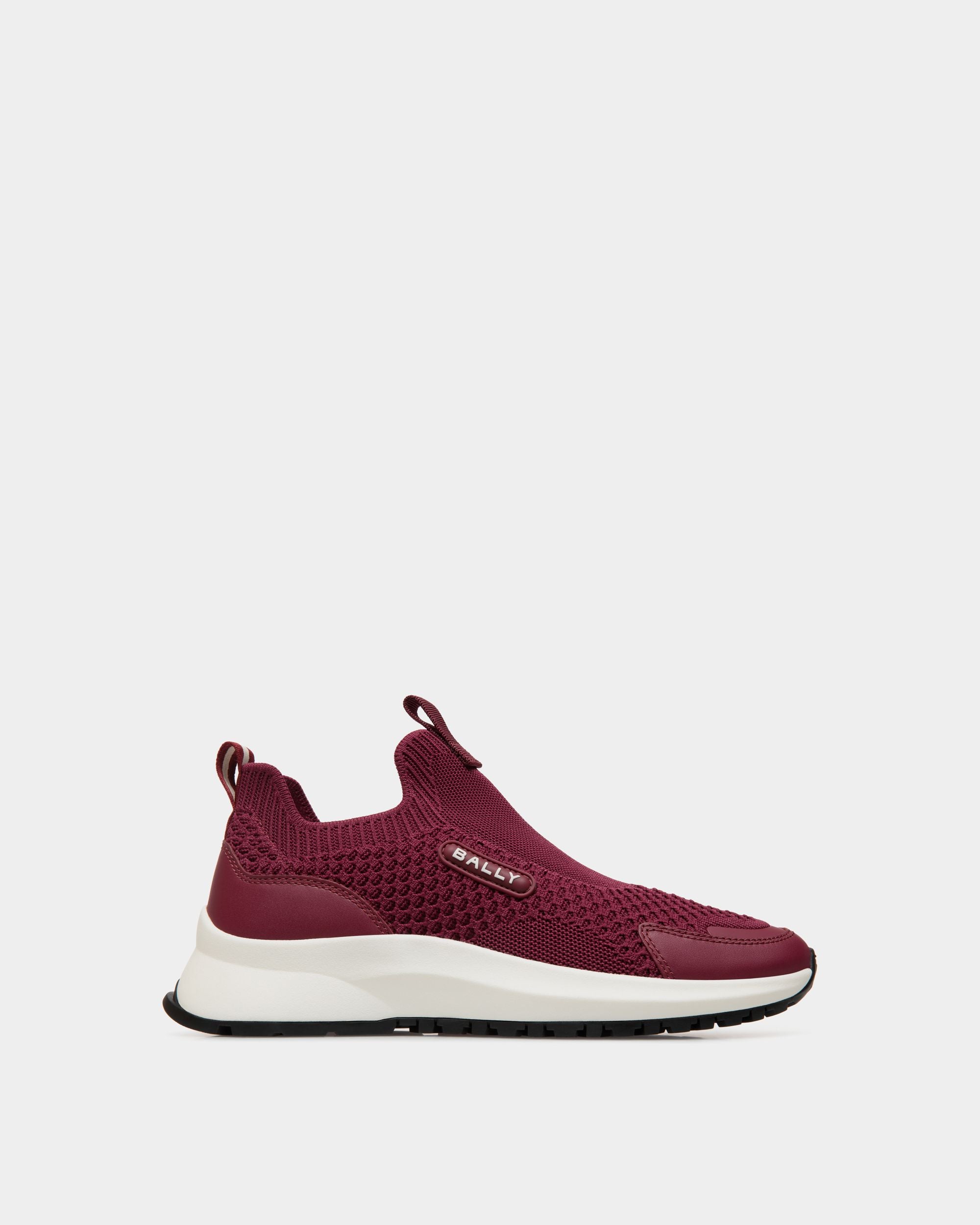 Sneaker Outline En Maille Cinnabar - Femme - Bally - 01