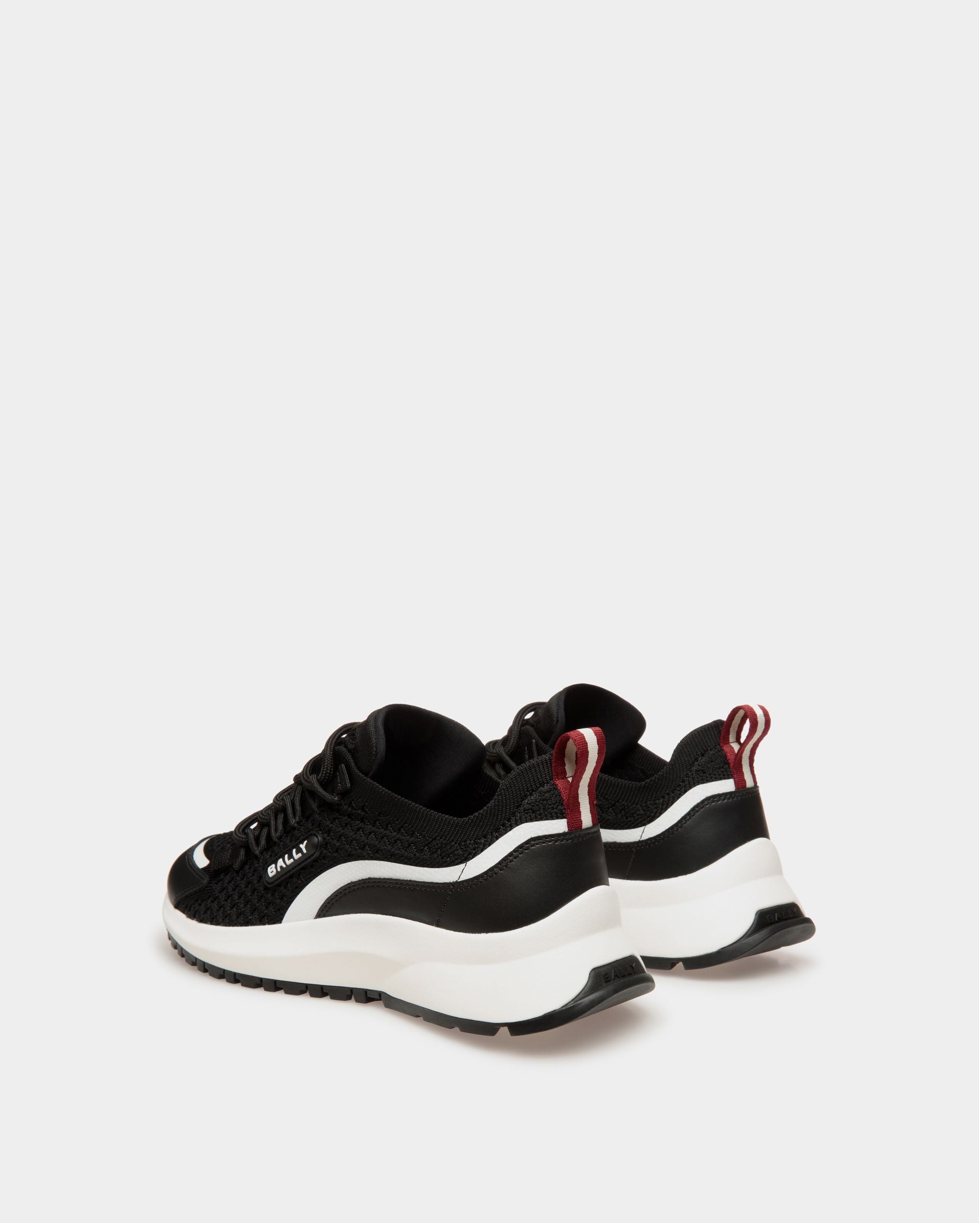Outline Sneaker in Black Knit - Women's - Bally - 03