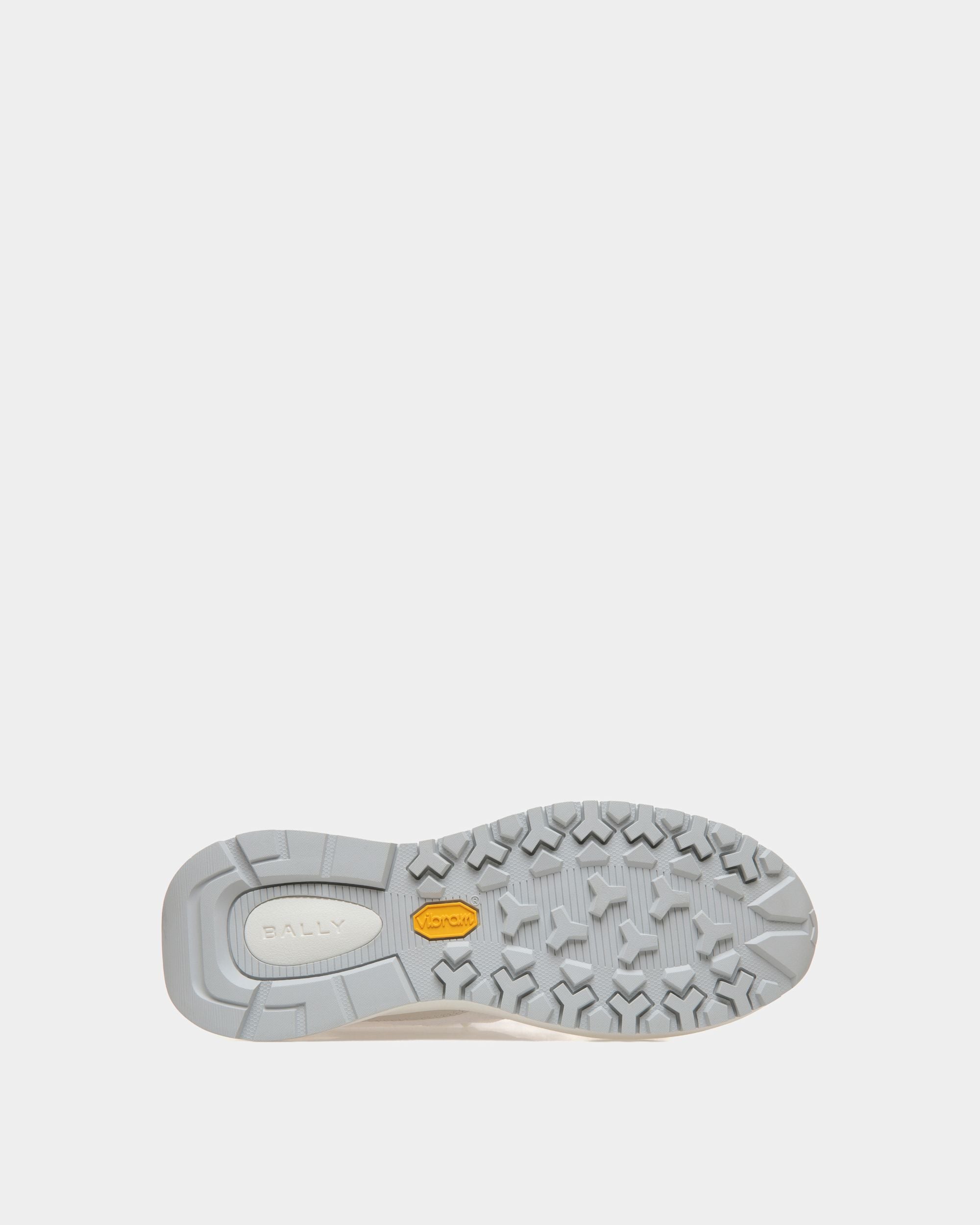 Sneaker Outline En Maille Blanche - Femme - Bally - 04